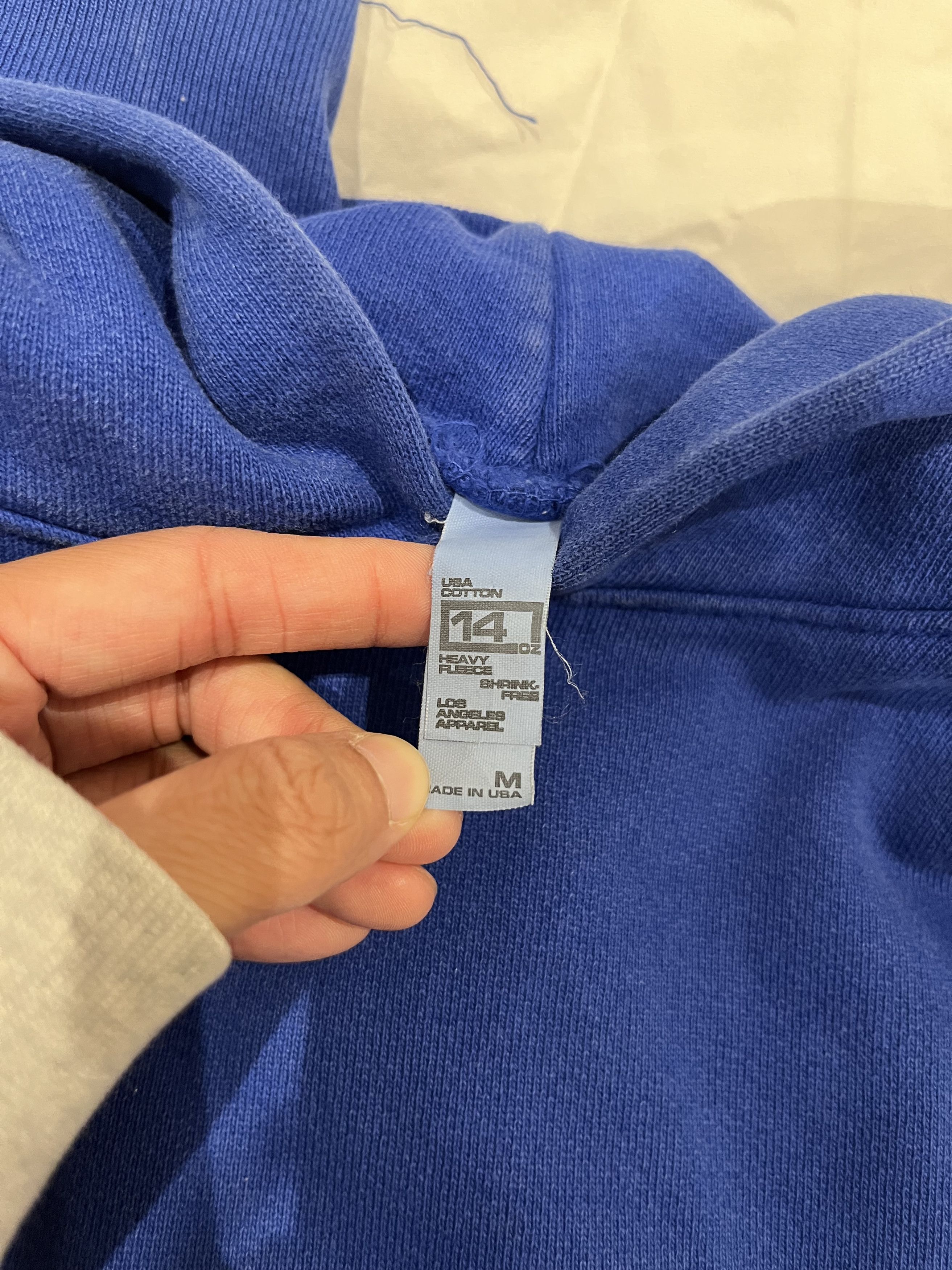 Los Angeles Apparel HF09GD Heavy Fleece Hoddie Size US M / EU 48-50 / 2 - 5 Thumbnail