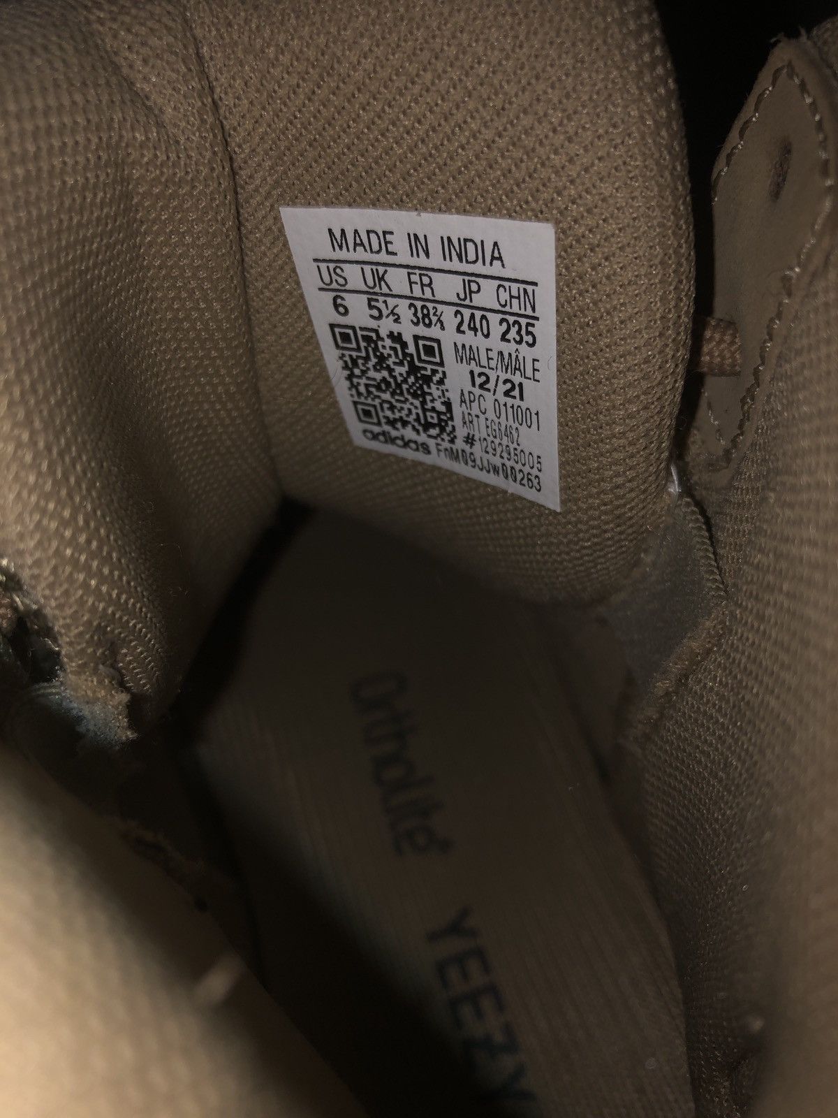 Yeezy desert boot(NO BOX)