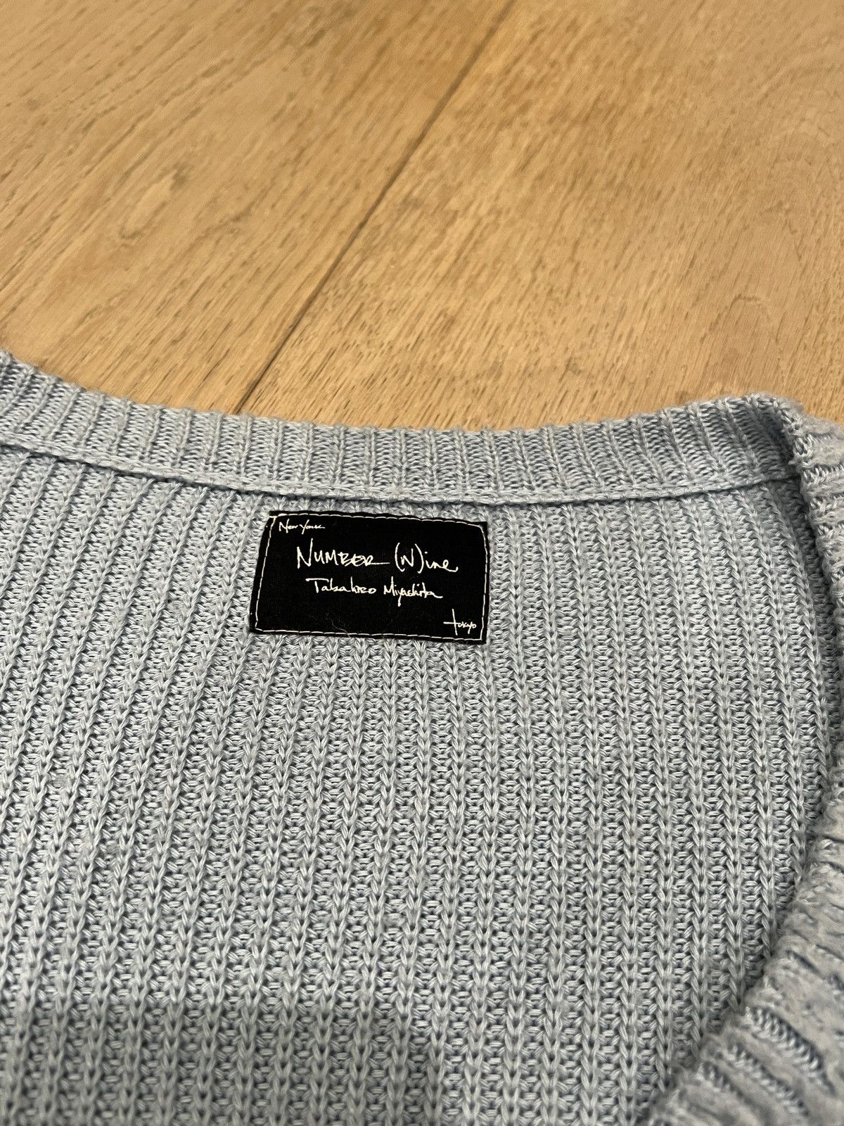 Number (N)ine Number (N)ine SS/AW03 Kurt Cobain Sweater Size US L / EU 52-54 / 3 - 3 Thumbnail