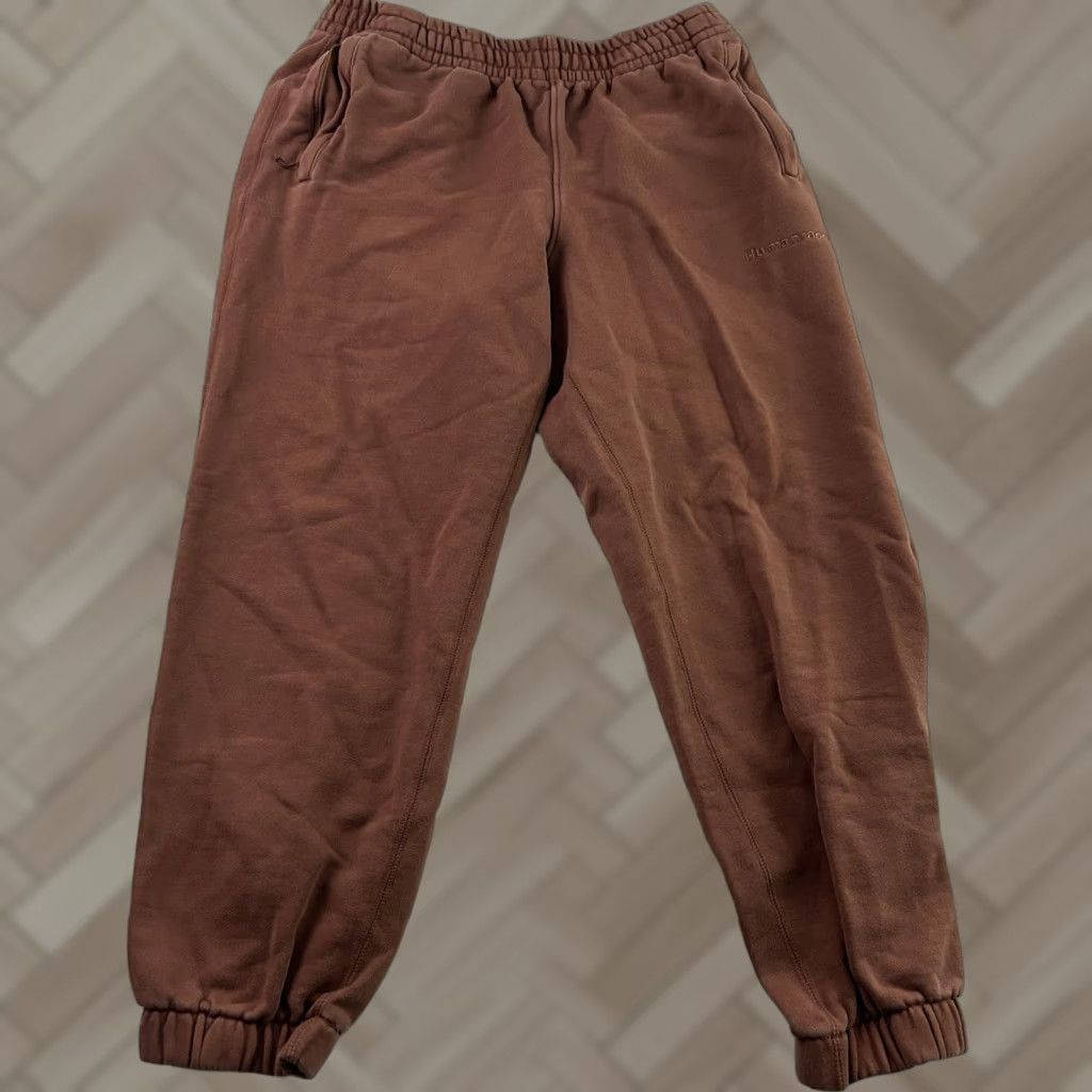 Adidas Adidas Sweatpants Men's Large L Brown Rust Red Adidas Originals Activewear Tapered Bottoms Pants 90s? Size US 33 - 1 Thumbnail