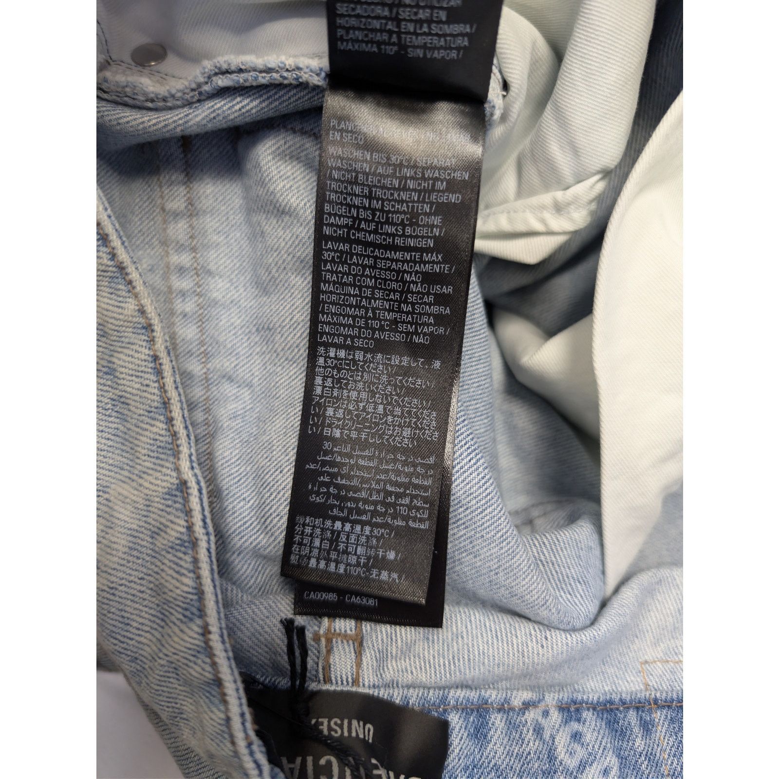 Balenciaga o1rshd1 Cargo Pants in Blue Size US 32 / EU 48 - 20 Thumbnail