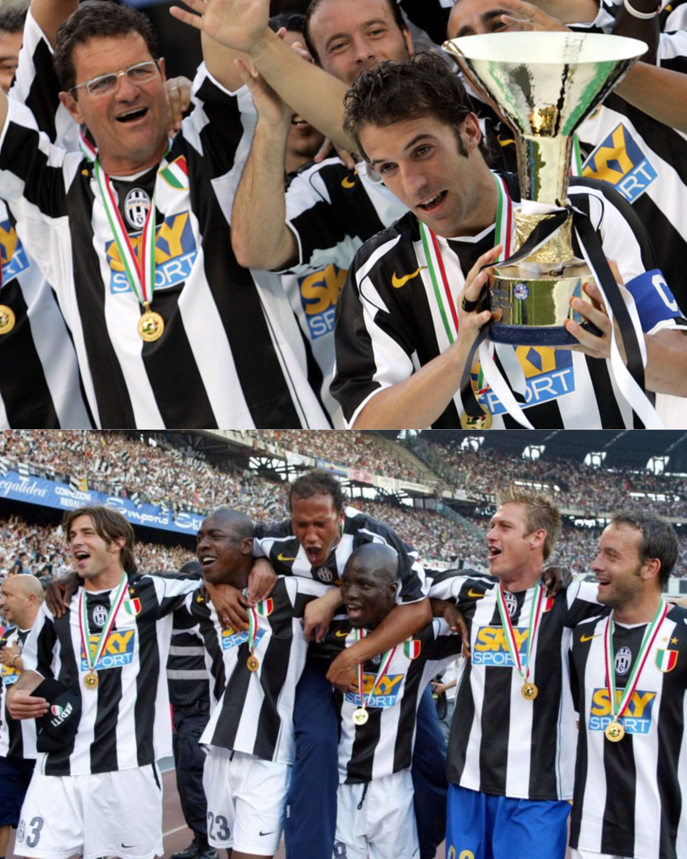 Nike Juventus Home Kit 2004 2005 Jersey Size US M / EU 48-50 / 2 - 5 Thumbnail