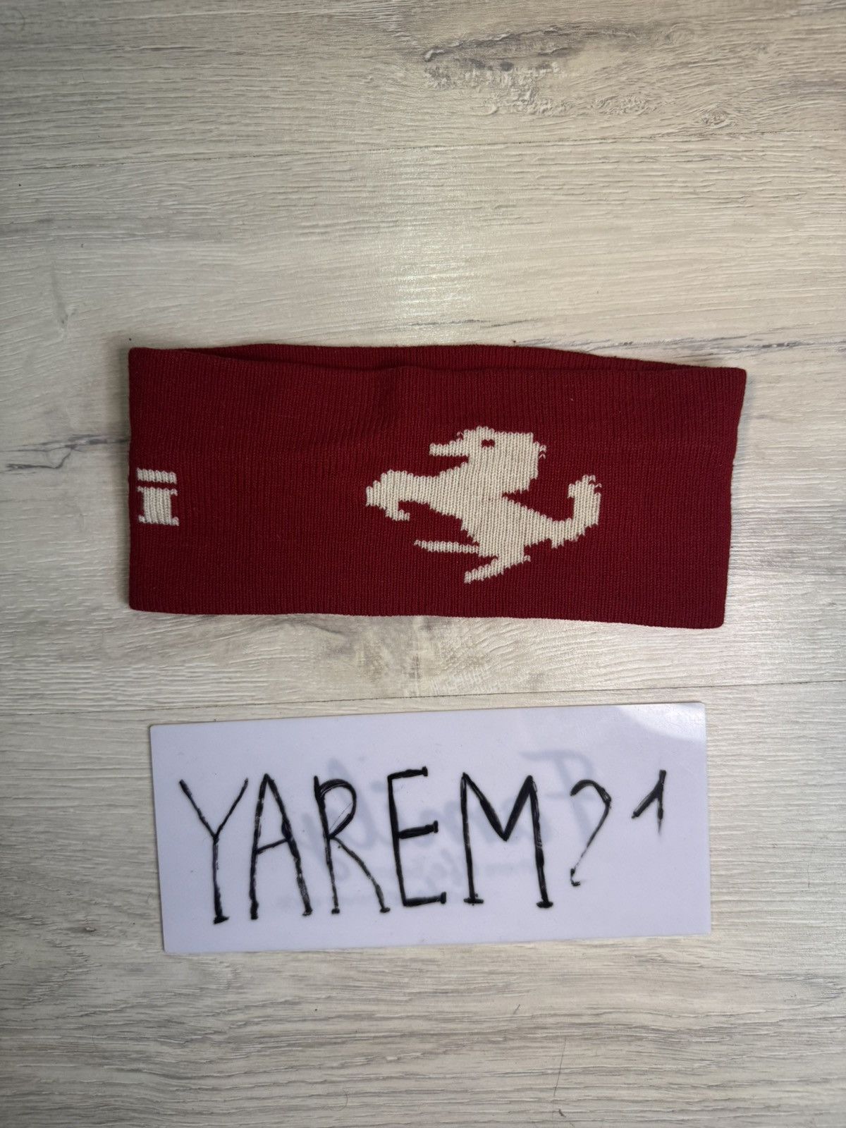 Ferrari Ferrari vintage headband hat cap Size ONE SIZE - 2 Thumbnail
