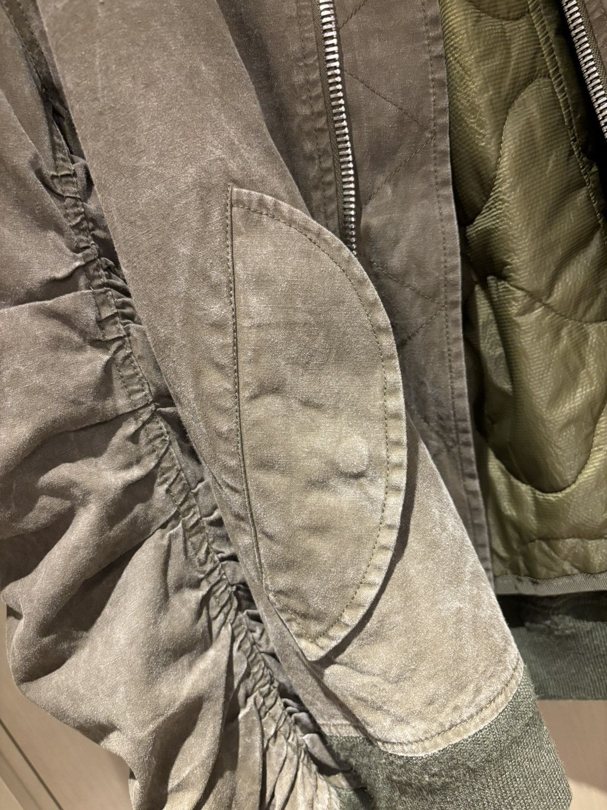 READYMADE Readymade Jesse MA-1 Bomber Jacket Olive Size US M / EU 48-50 / 2 - 8 Thumbnail