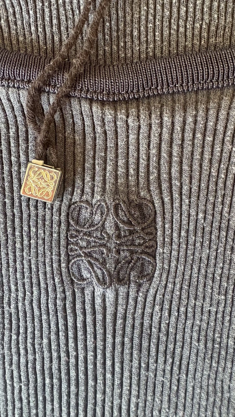 Loewe LOEWE tank top navy with monogram logo Size XS / US 0-2 / IT 36-38 - 2 Thumbnail