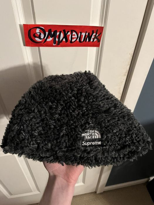 Supreme supreme x the north face high pile fleece beanie L/XL