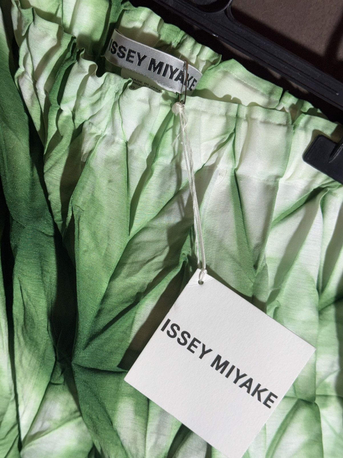 Issey Miyake issey myake green tie&dye origami pleat 3 jp Size 27" / US 4 / IT 40 - 4 Thumbnail