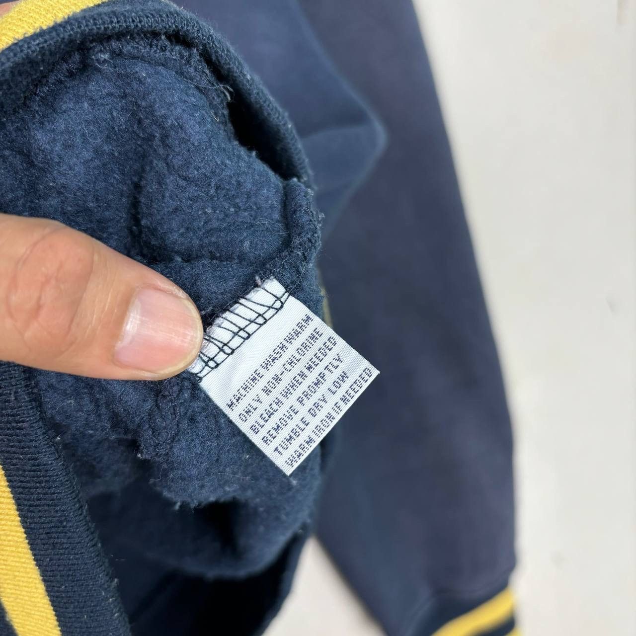 Polo Ralph Lauren Polo Ralph Lauren Big Pony #3 Zip Hoodie Navy Yellow M Size US M / EU 48-50 / 2 - 8 Thumbnail