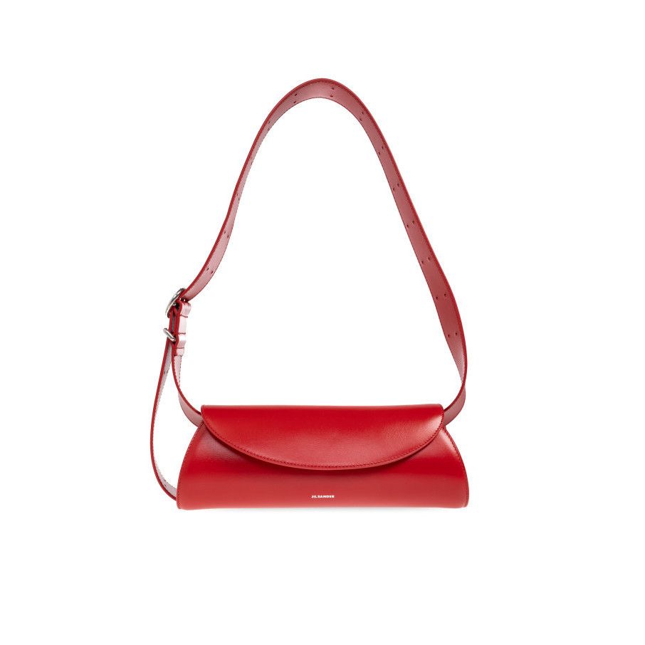 Jil Sander JIL SANDER Red Leather Shoulder Bag New & Authentic Size ONE SIZE - 1 Thumbnail