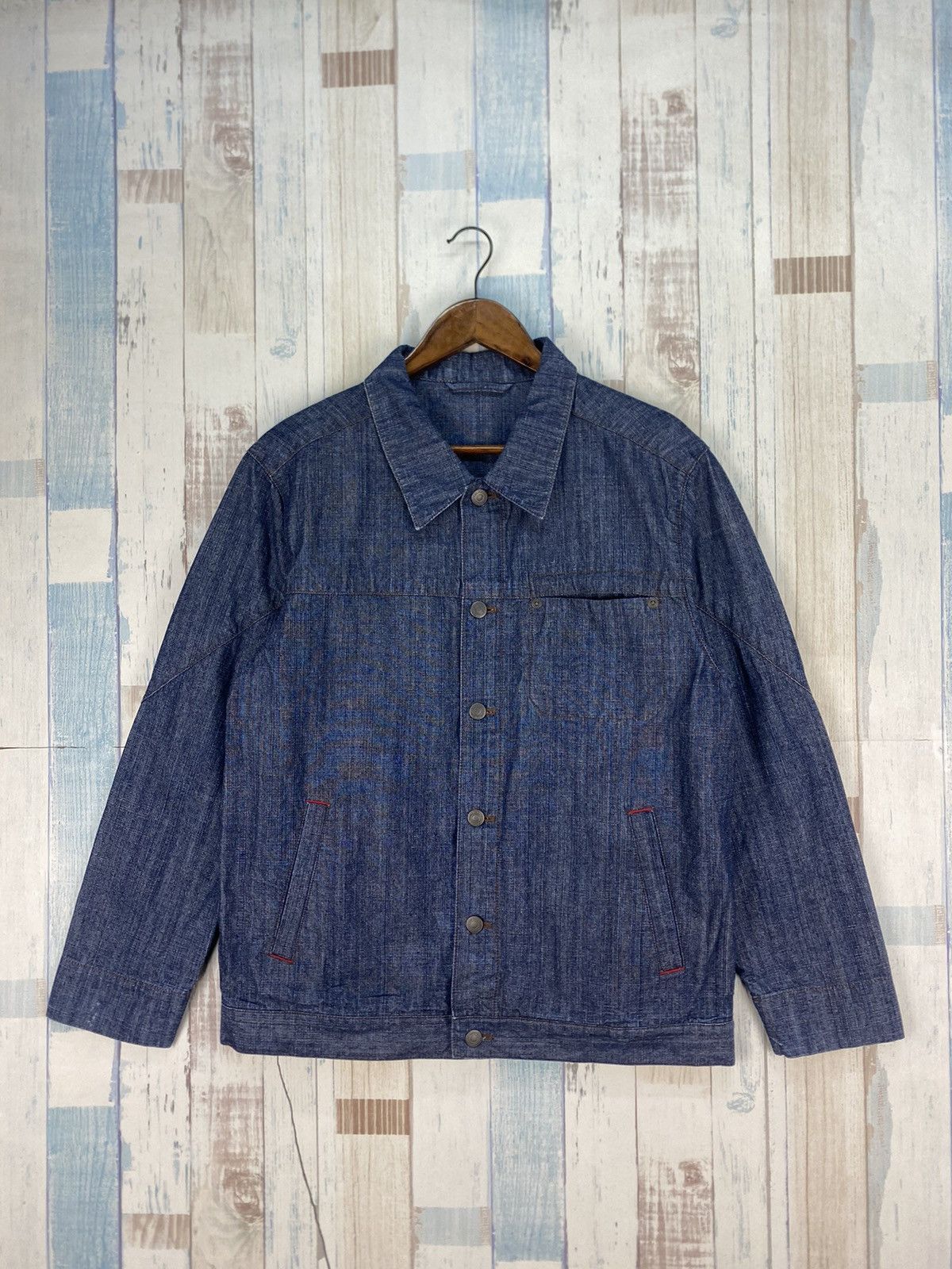 Yohji Yamamoto Vintage Sacny Y’saccs Yohji Yamamoto Denim Jacket Size US M / EU 48-50 / 2 - 2 Thumbnail
