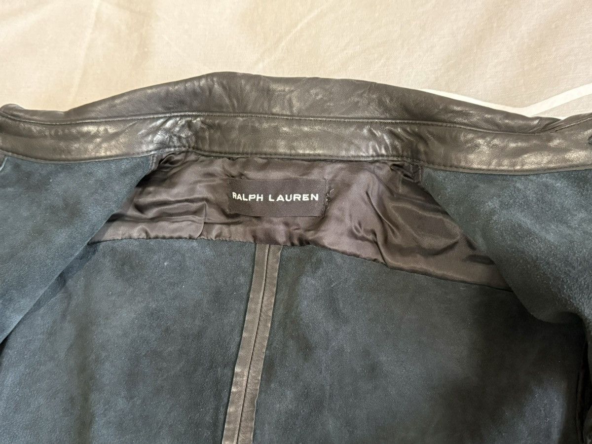 Ralph Lauren Ralph Lauren Black Leather Shirt Size US M / EU 48-50 / 2 - 10 Thumbnail