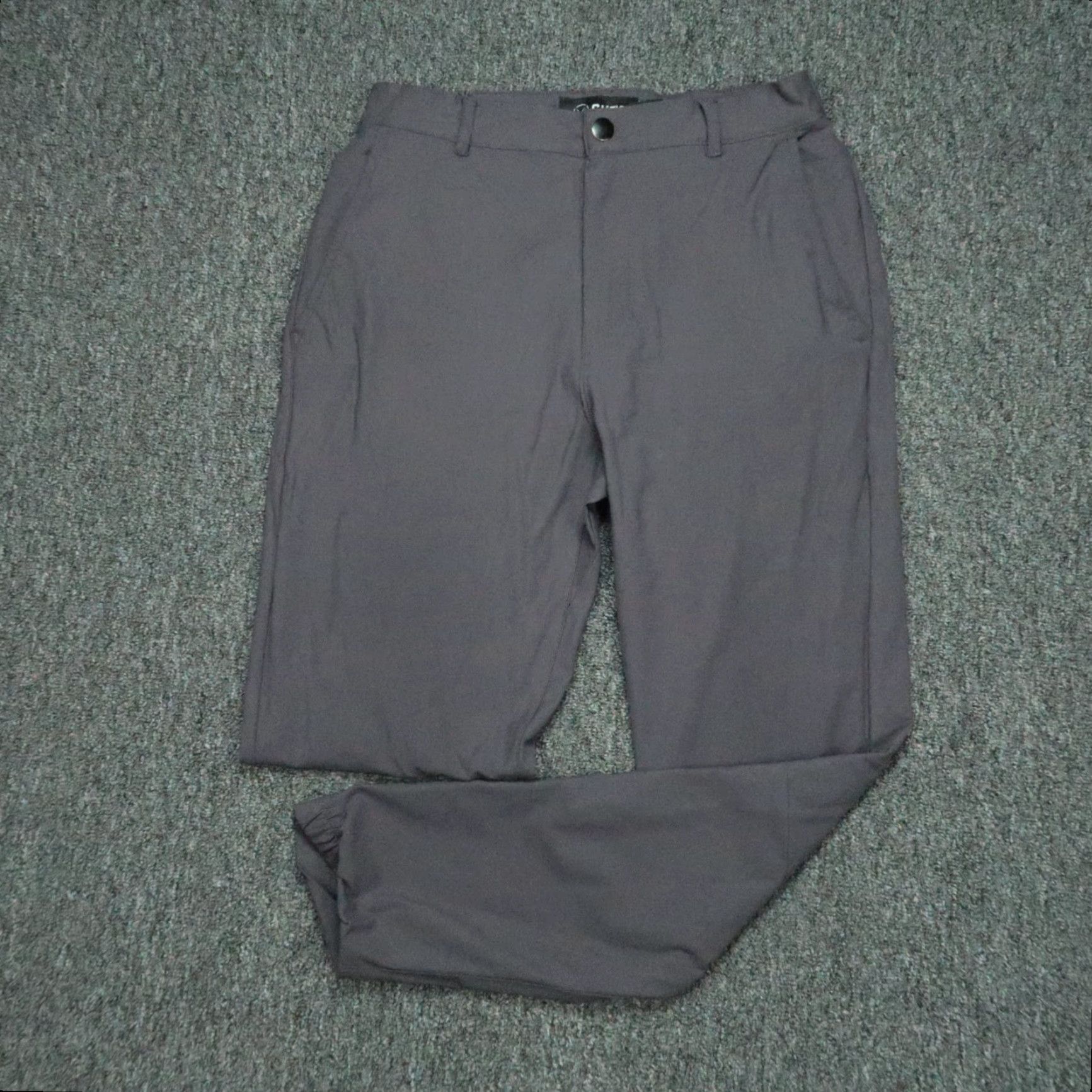 UES Clothing Cuts Clothing Pants Mens Small Gray AO Jogger Performance Stretch Elastic Cuff Size US 29 - 2 Thumbnail