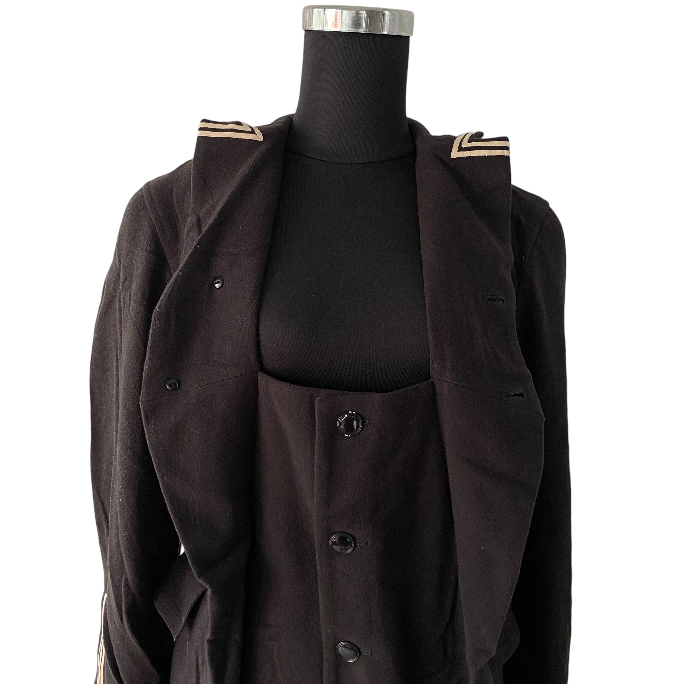Yohji Yamamoto 90s Yohji Yamamoto Sailor Jumpsuit Nautical OnePiece Uniform Size S / US 4 / IT 40 - 4 Thumbnail