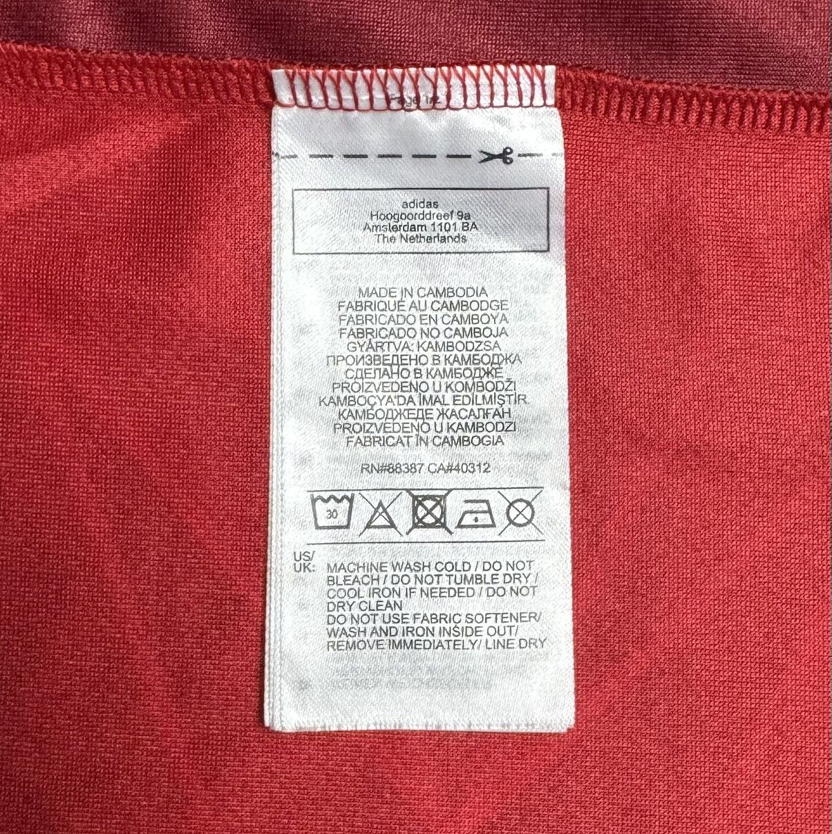 Adidas Arsenal London 2020 2021 Home Shirt Soccer Jersey Adidas Size US M / EU 48-50 / 2 - 15 Thumbnail