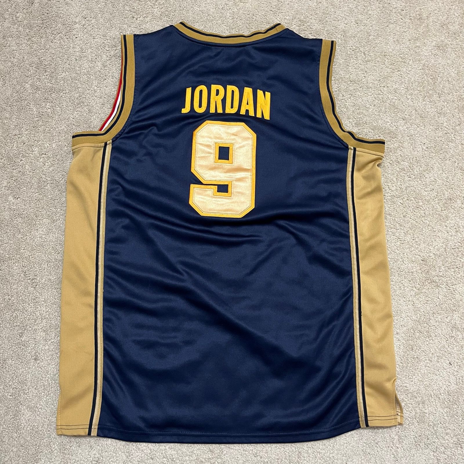 Nike Nike USA Basketball Jersey Michael Jordan #9 Navy Gold Large Size US L / EU 52-54 / 3 - 2 Thumbnail