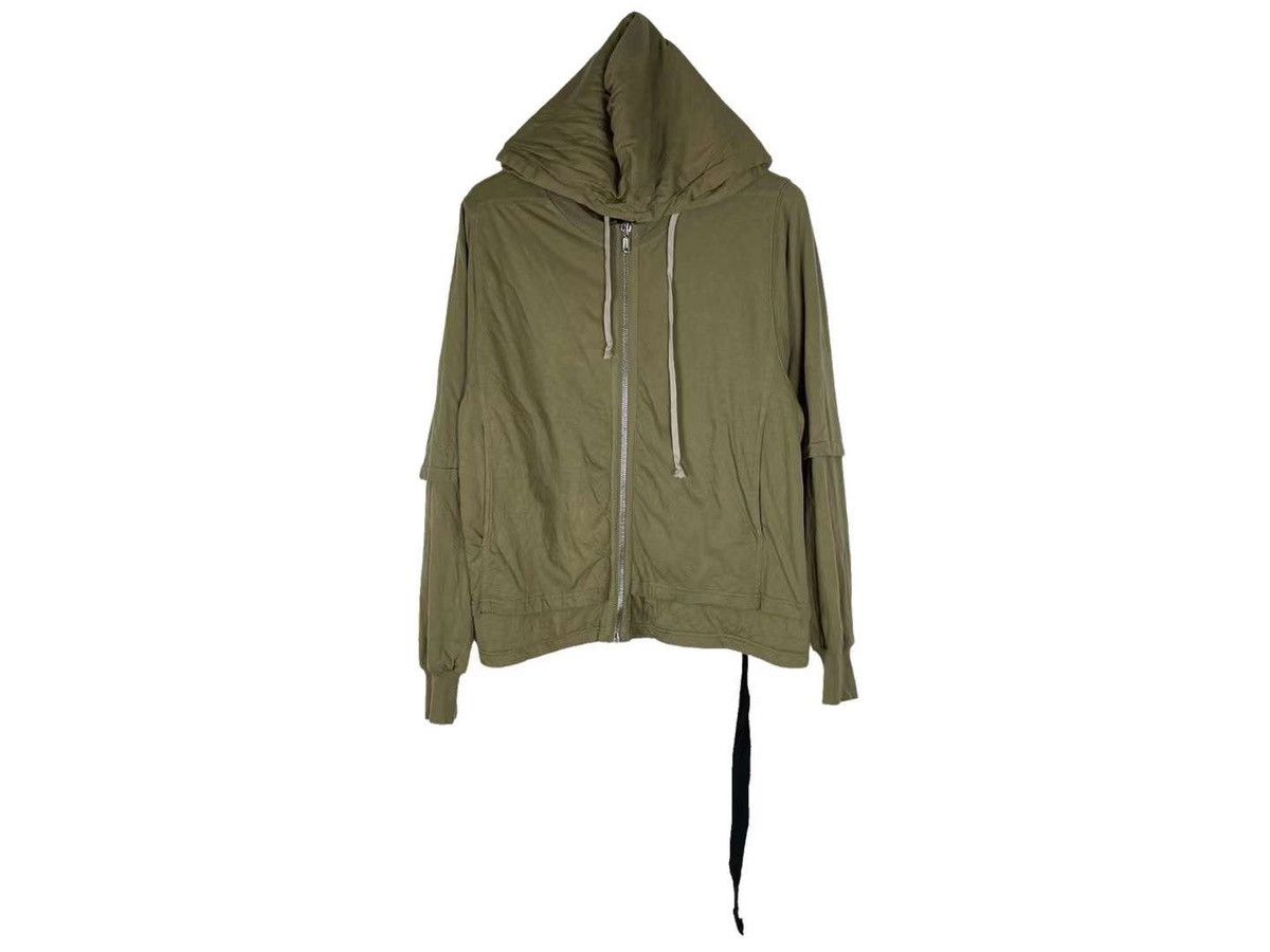 Rick Owens × Rick Owens Drkshdw Rick Owens DRKSHDW Hustler Hoodie Size US M / EU 48-50 / 2 - 1 Thumbnail