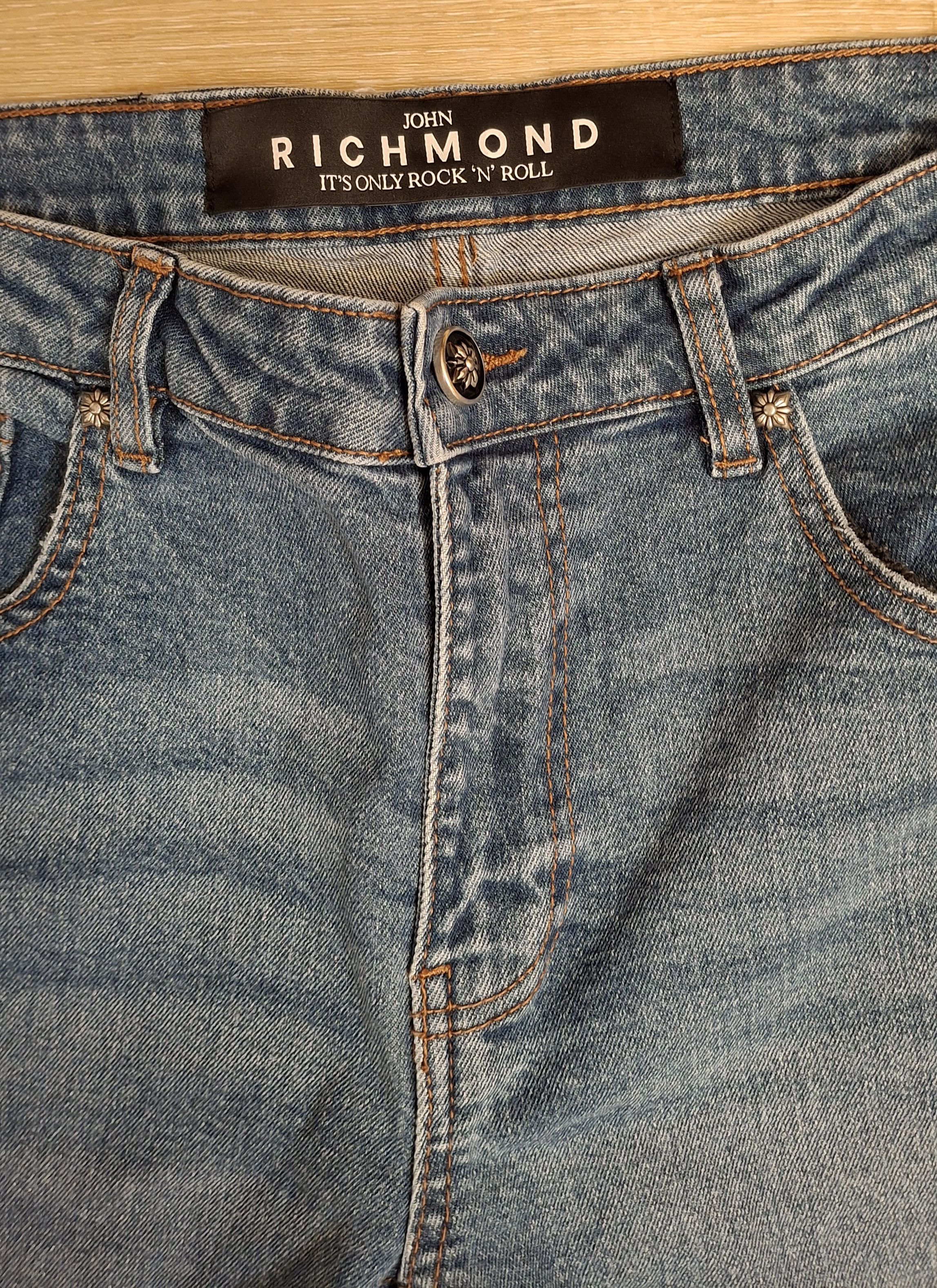 John Richmond ​John Richmond Flare Jeans 32 - Original Hem Size 32" / US 10 / IT 46 - 2 Thumbnail