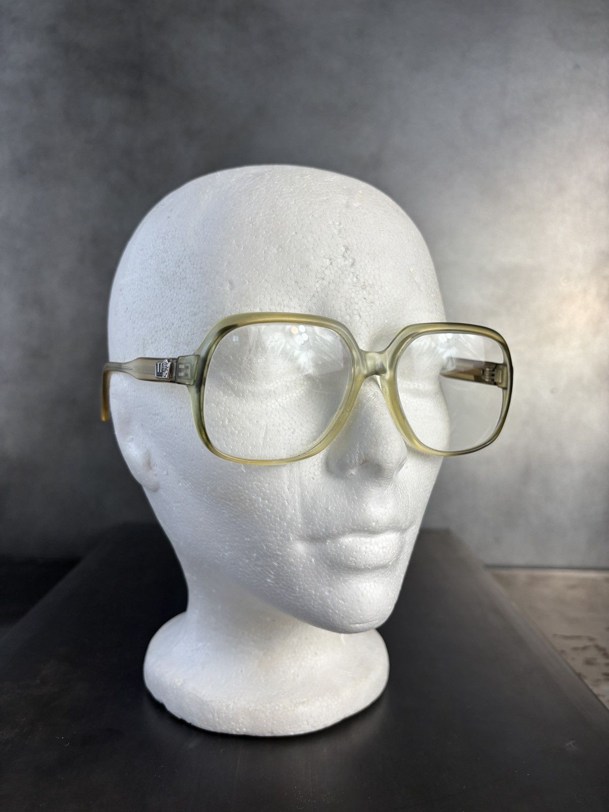 Vintage 1980s Vintage Eyeglasses Frames 1970s World Famous Oversized Size ONE SIZE - 3 Thumbnail