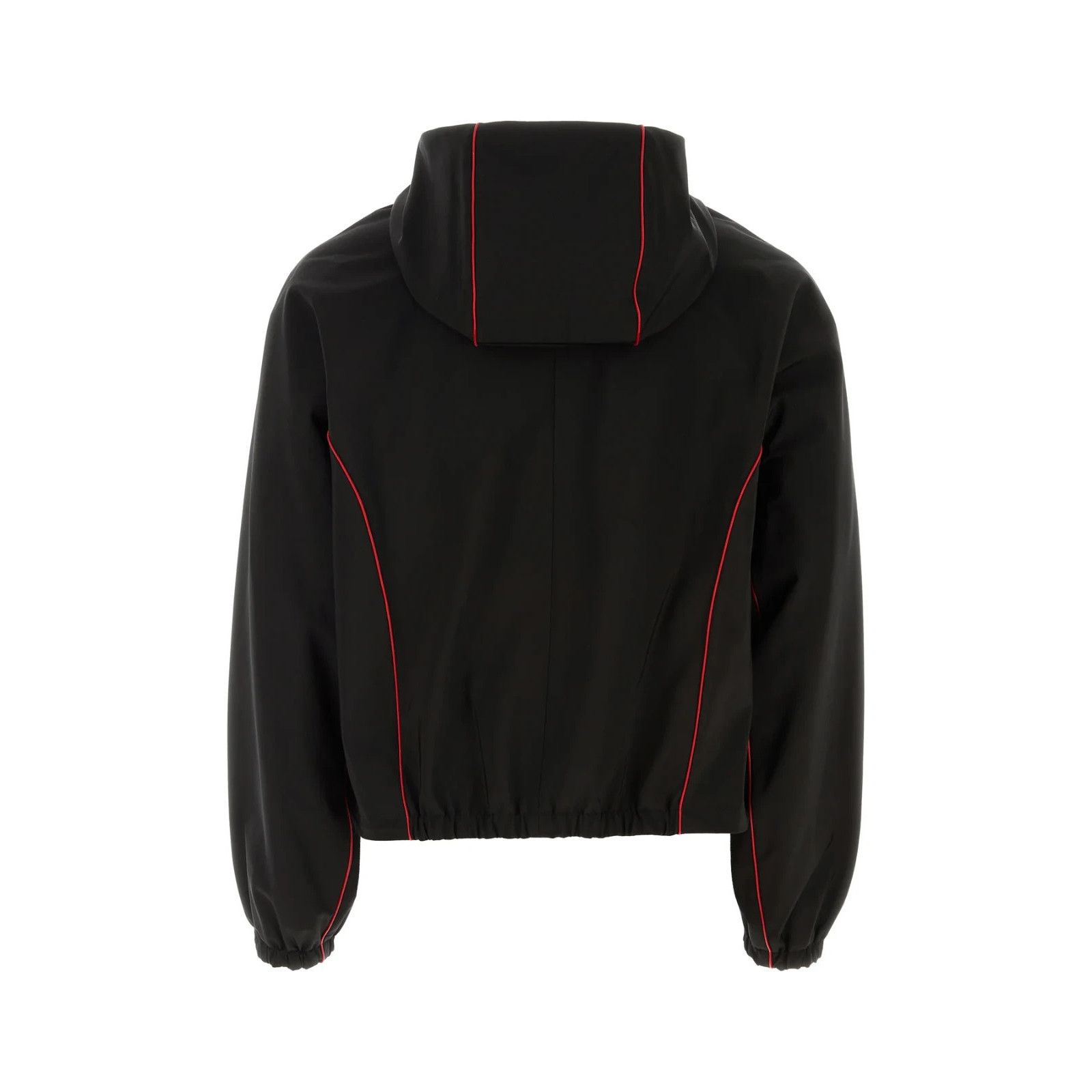Salvatore Ferragamo FERRAGAMO Black Polyester Blend Jacket New & Authentic (Men' Size US M / EU 48-50 / 2 - 2 Thumbnail