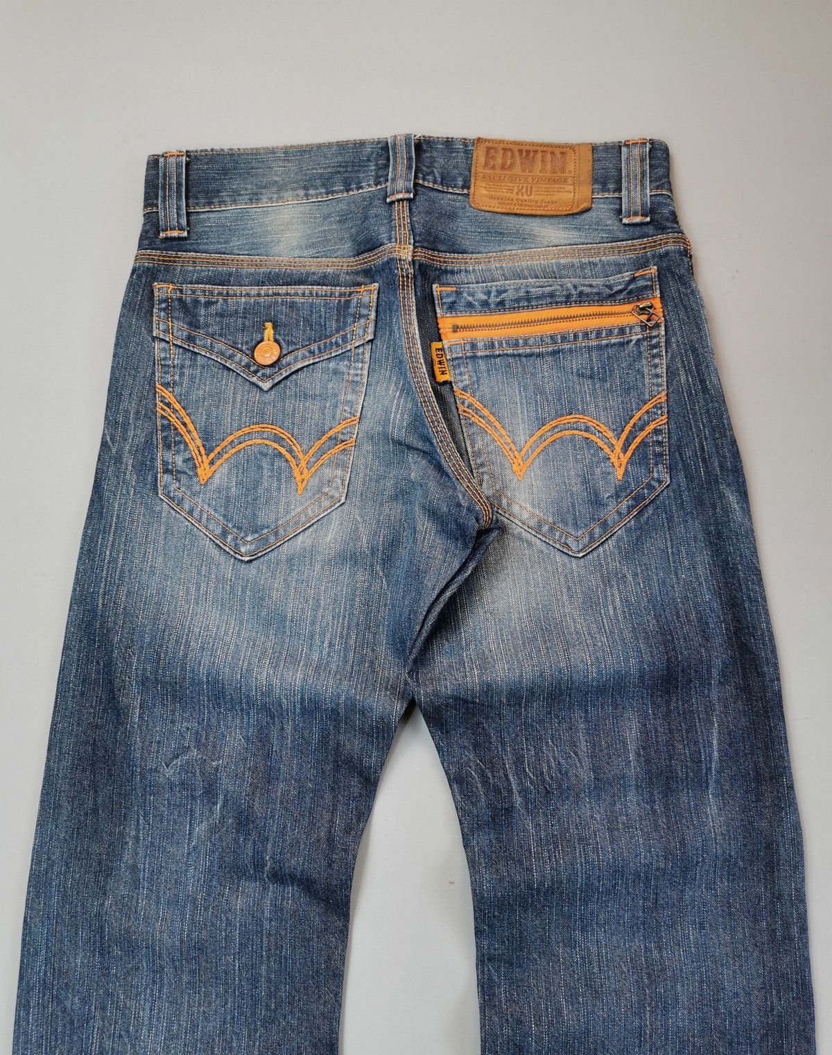 Edwin Edwin 403 XVS Jeans (LG77) Size US 32 / EU 48 - 5 Thumbnail