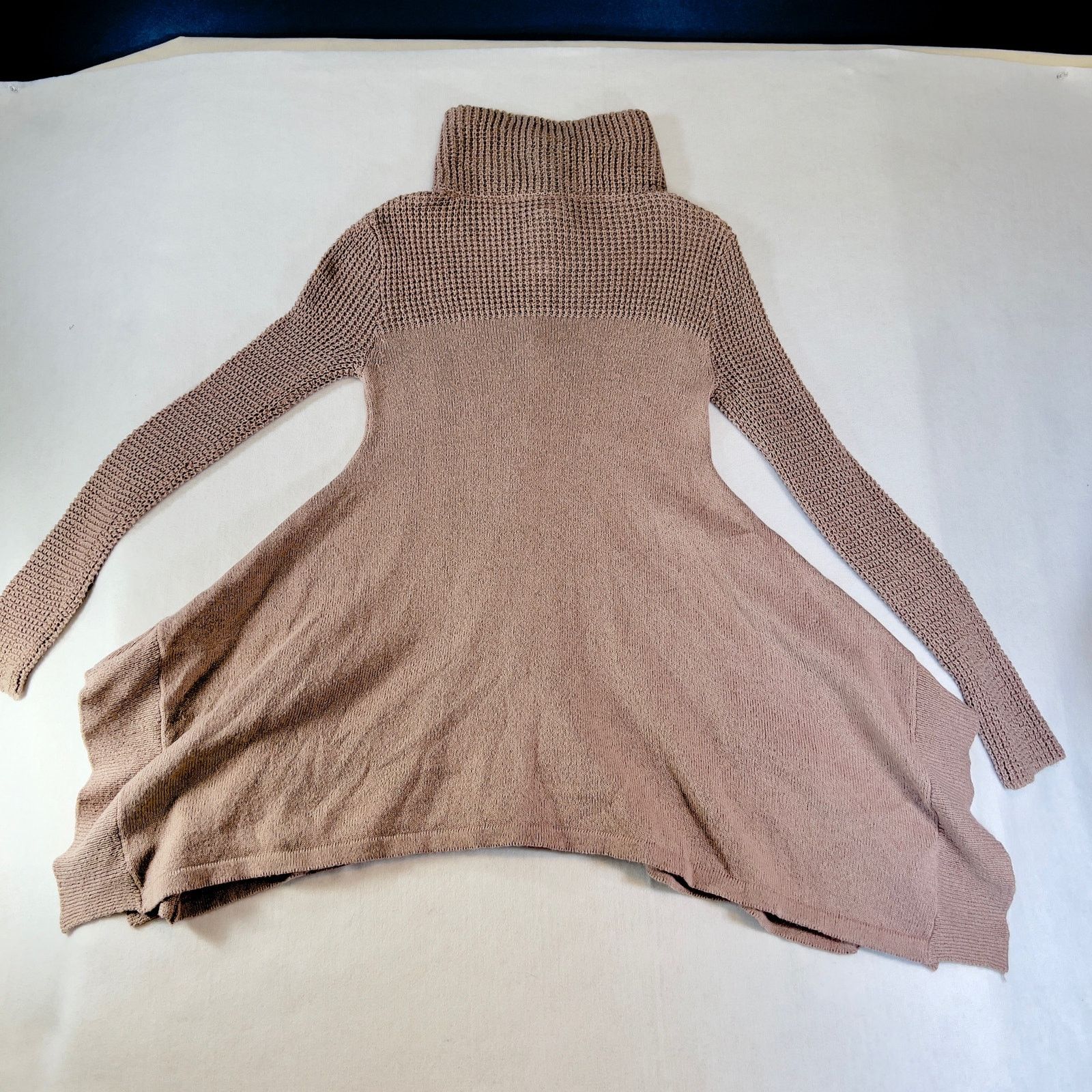 Other Blue Saks Fifth Ave Tunic Sweater Full Zip High Collar XS Size XS / US 0-2 / IT 36-38 - 5 Thumbnail