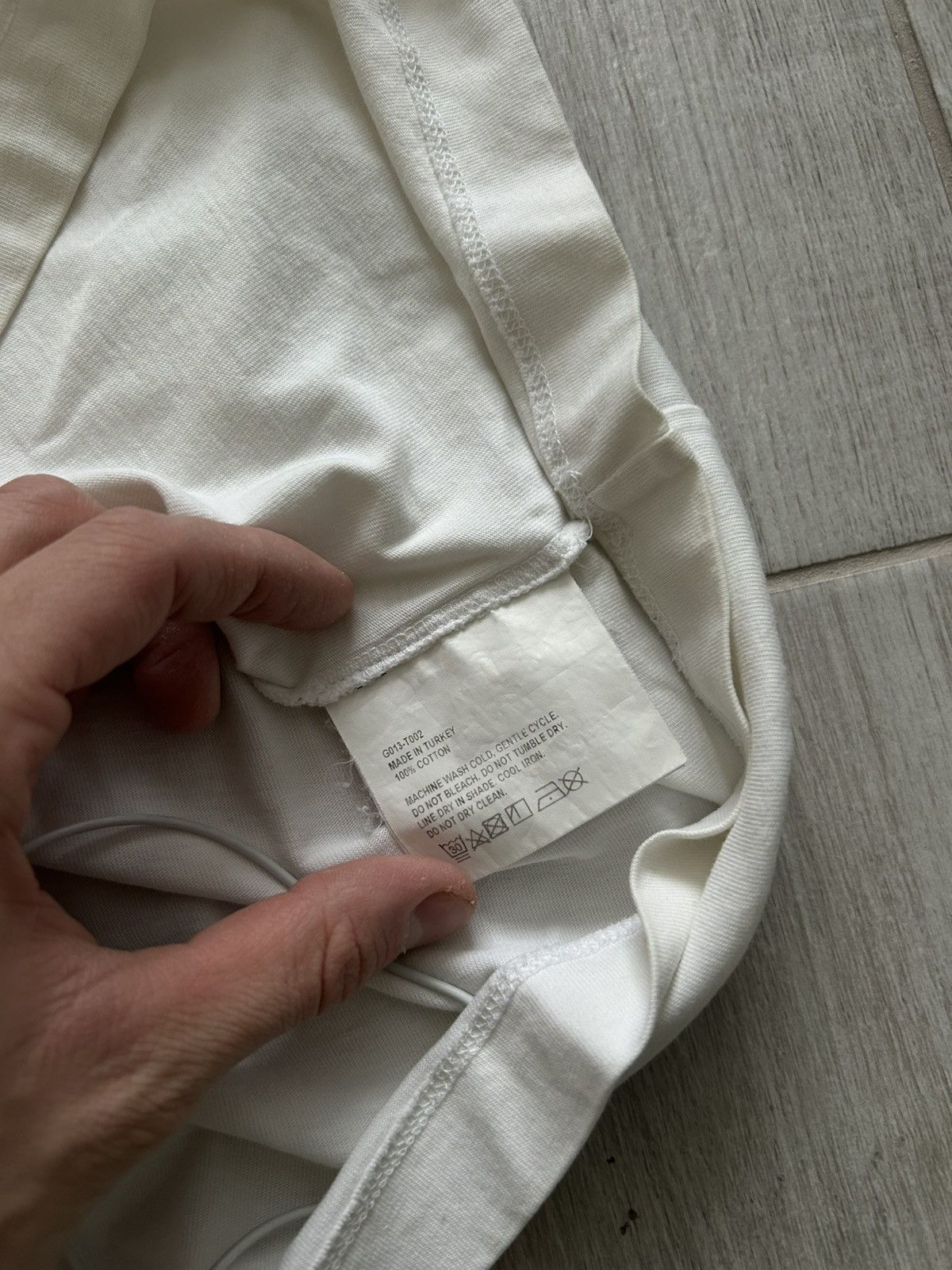 Gosha Rubchinskiy Gosha Rubchinskiy Triple Flag White T-shirt Size US M / EU 48-50 / 2 - 5 Thumbnail