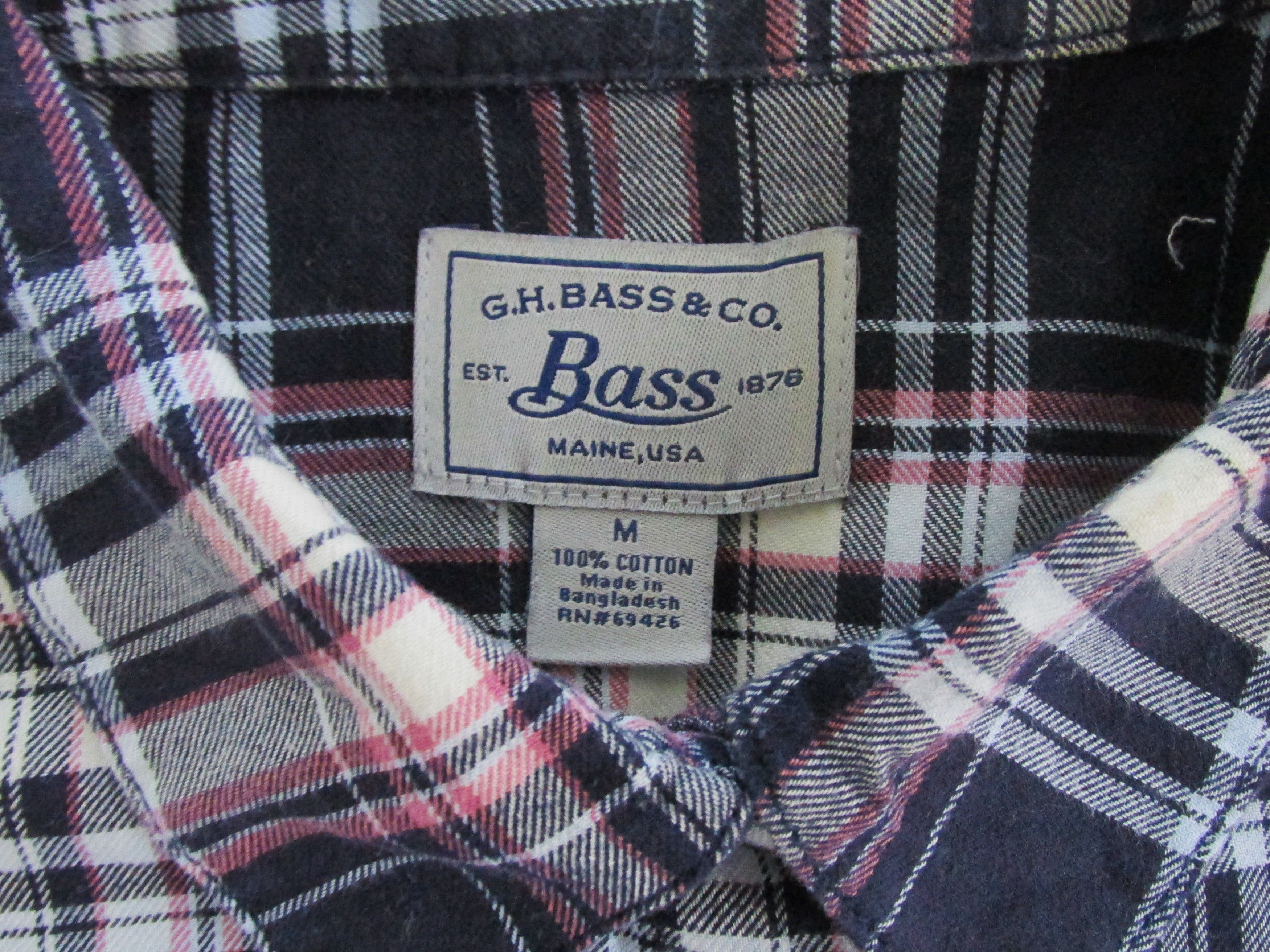 G.H. Bass & Co. G. H. Bass Women's Cotton Shirt Size Medium Size M / US 6-8 / IT 42-44 - 2 Thumbnail