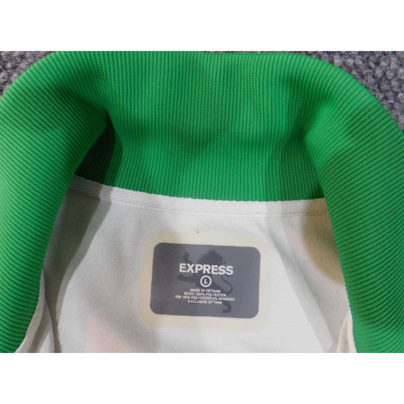 Express Express Jacket Mens Large Green logo Windbreaker Jacket Street Casual Active Size US L / EU 52-54 / 3 - 7 Thumbnail