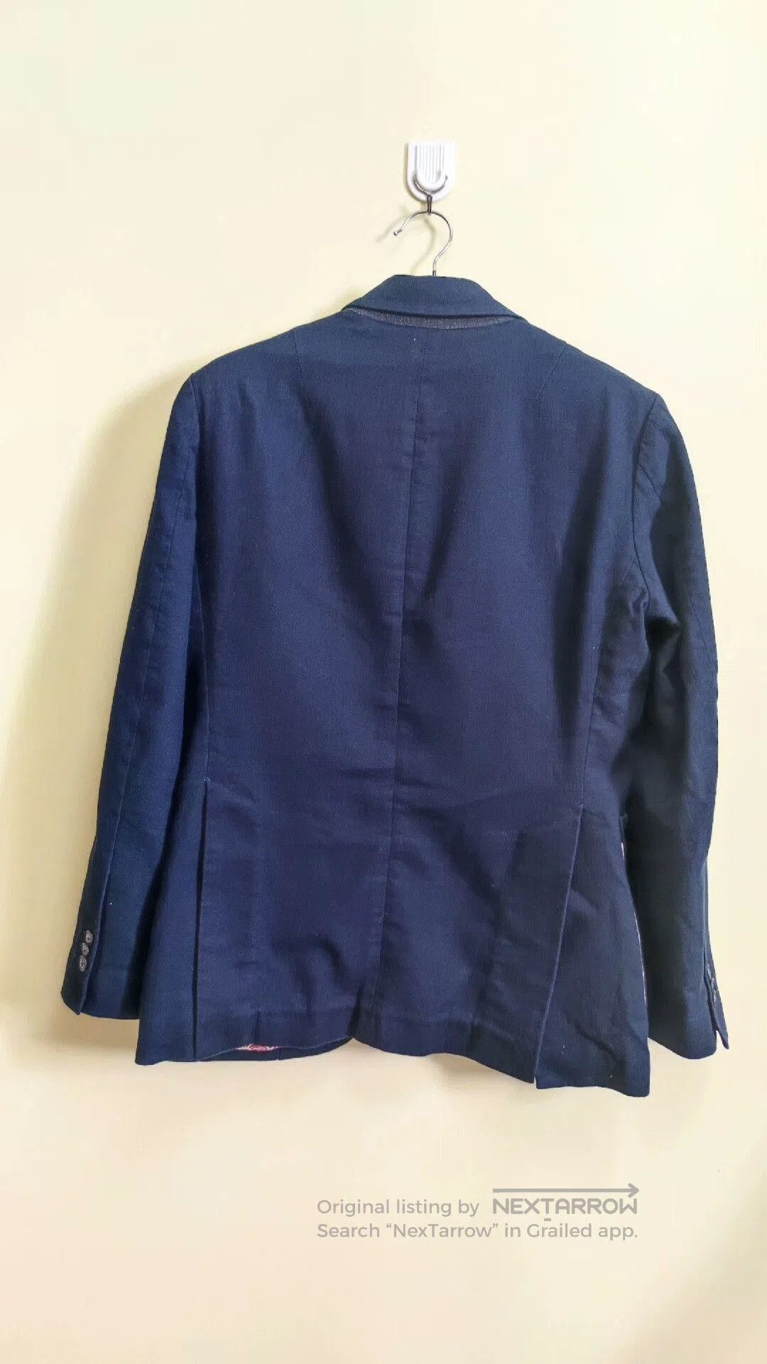 Other Handmade Blue Dye Suit with Wave Lining. Size US S / EU 44-46 / 1 - 3 Thumbnail