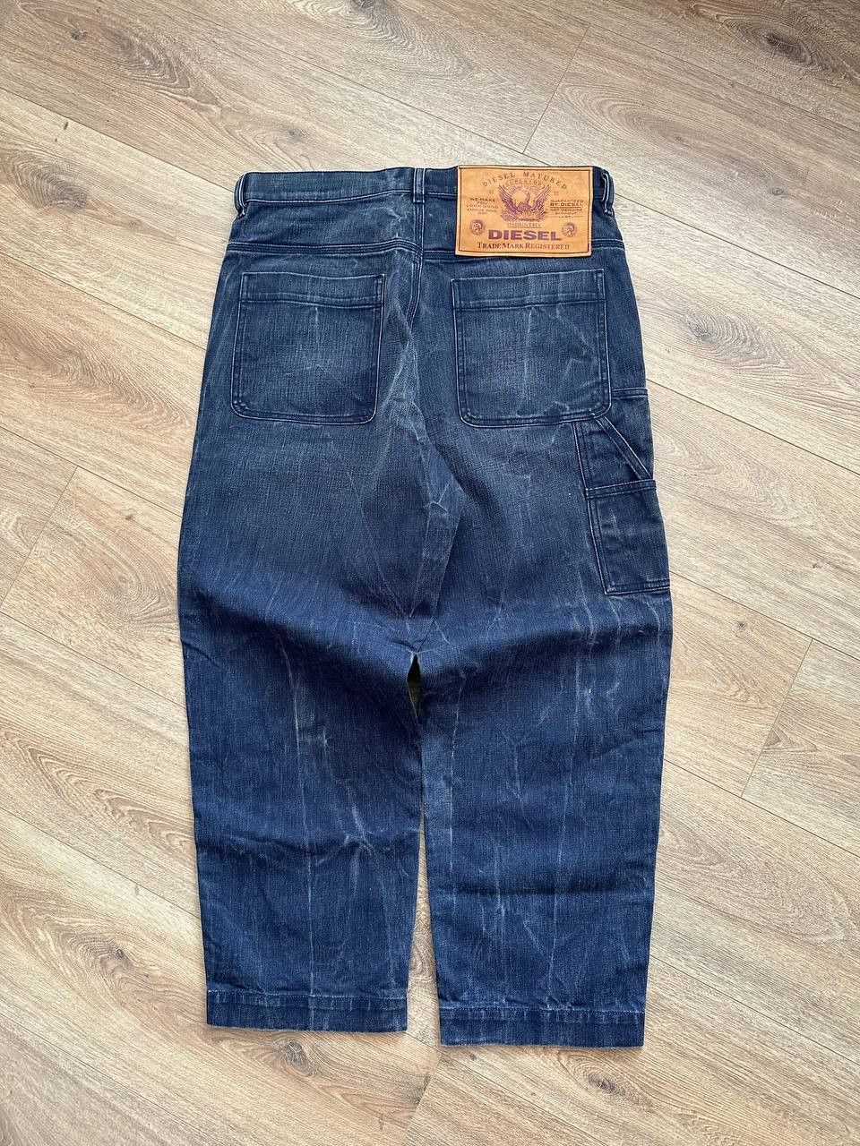 Diesel Vintage Diesel Carpenter Smoky Grey Jeans Size US 34 / EU 50 - 1 Thumbnail