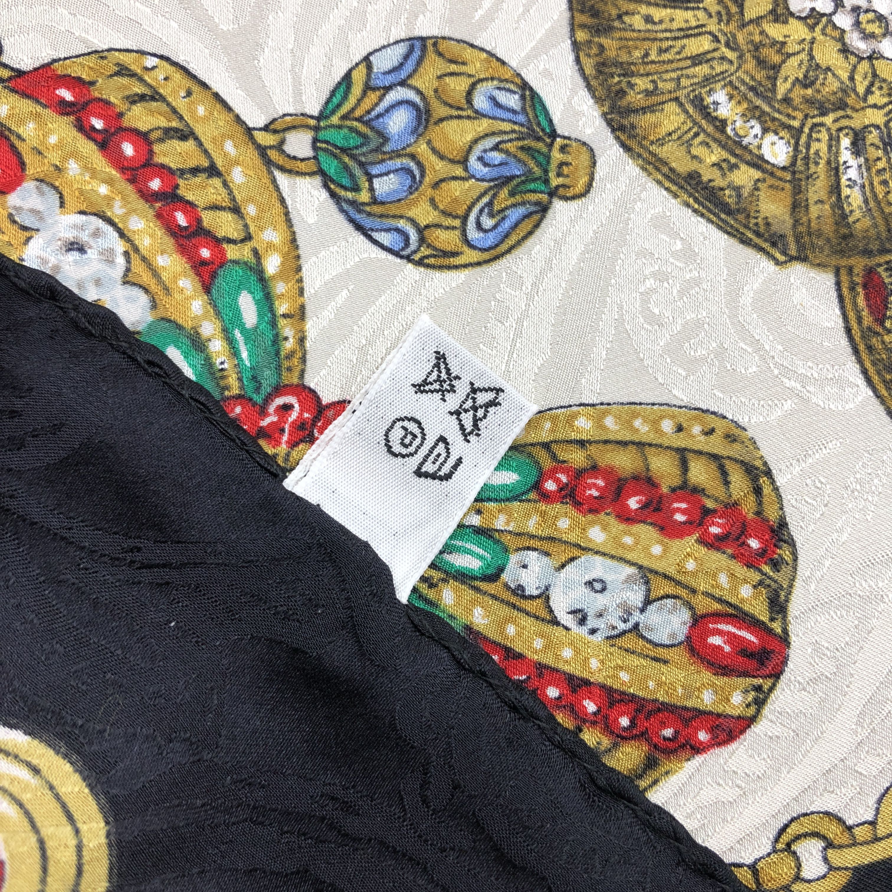 Other Vintage SILK Scarf Twill Stole Wraps Scarves Size ONE SIZE - 14 Thumbnail