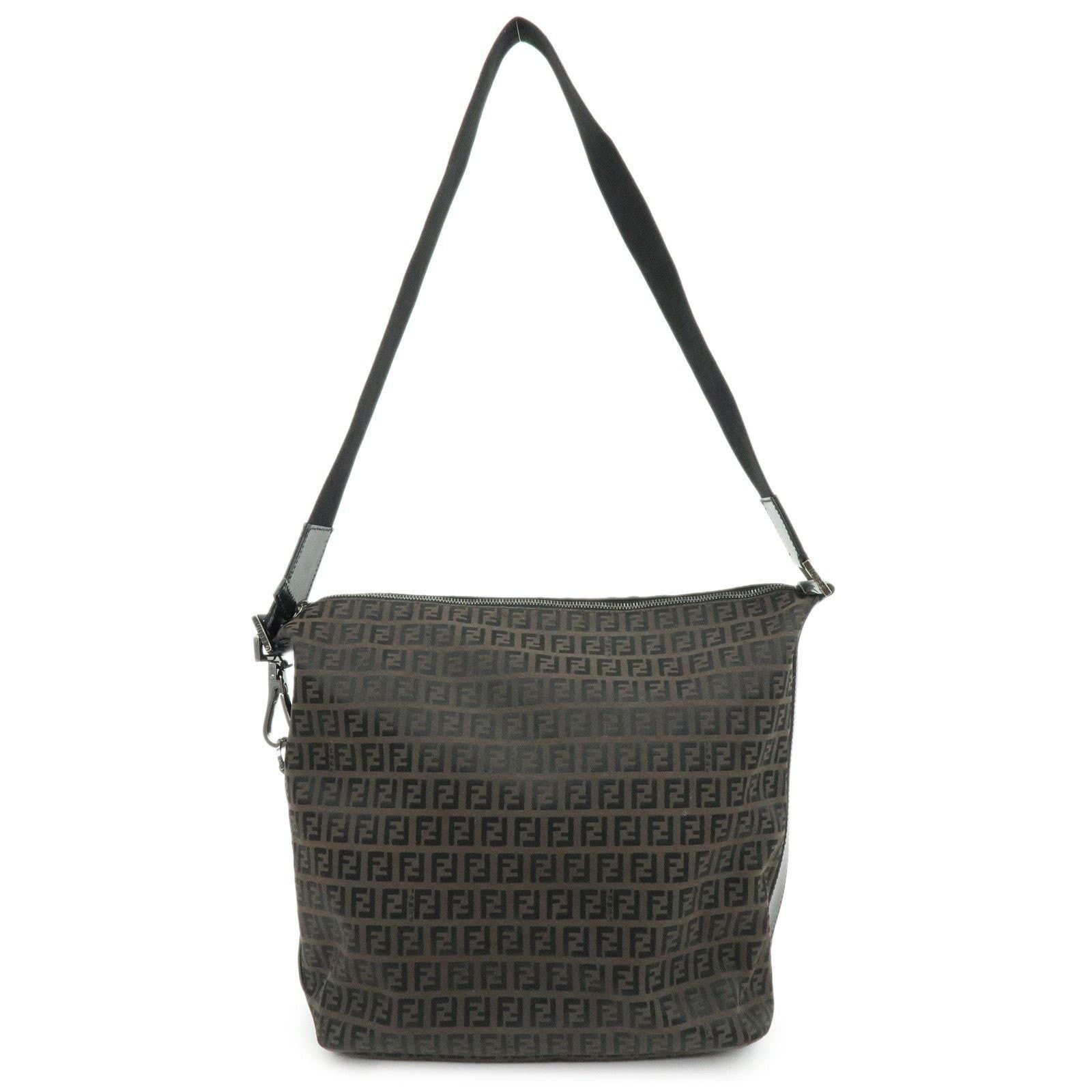 Fendi Fendi Zucca Shoulder Bag Brown Size ONE SIZE - 1 Thumbnail