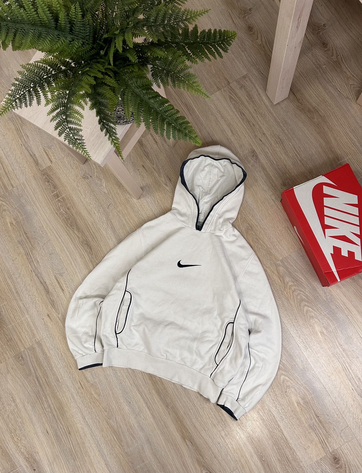 Nike verkratzt hoodie men vintage