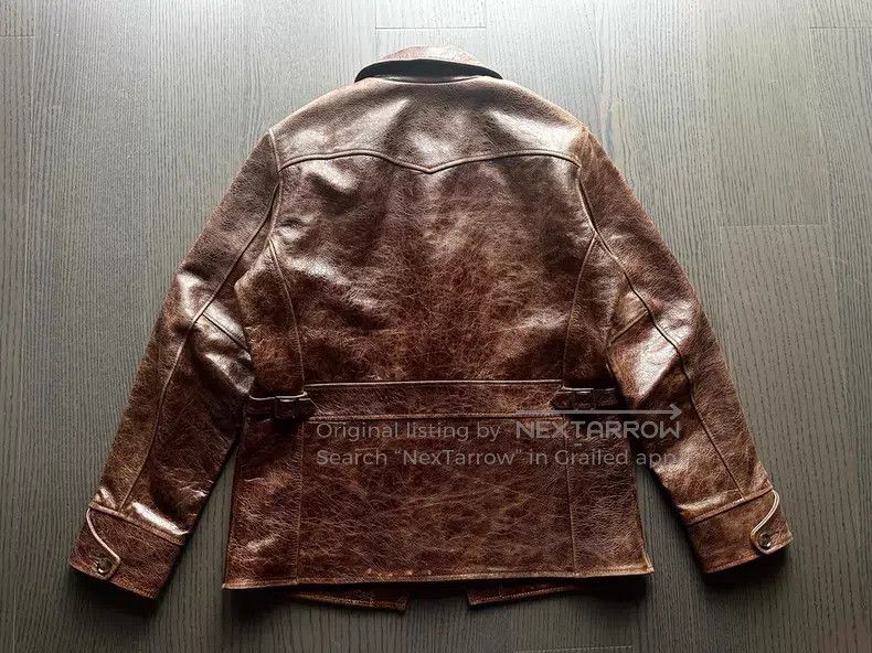 Schott Schott Cracked cowhide gatekeeper jacket Size US M / EU 48-50 / 2 - 2 Thumbnail
