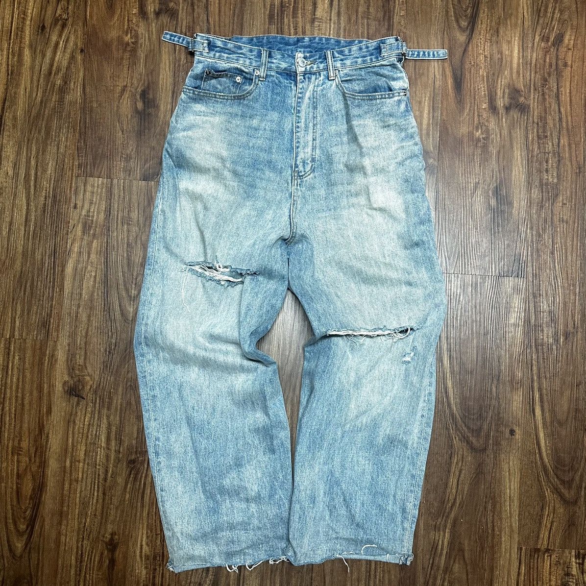 Other Boneless Distressed Baggy denim Size US 30 / EU 46 - 1 Thumbnail