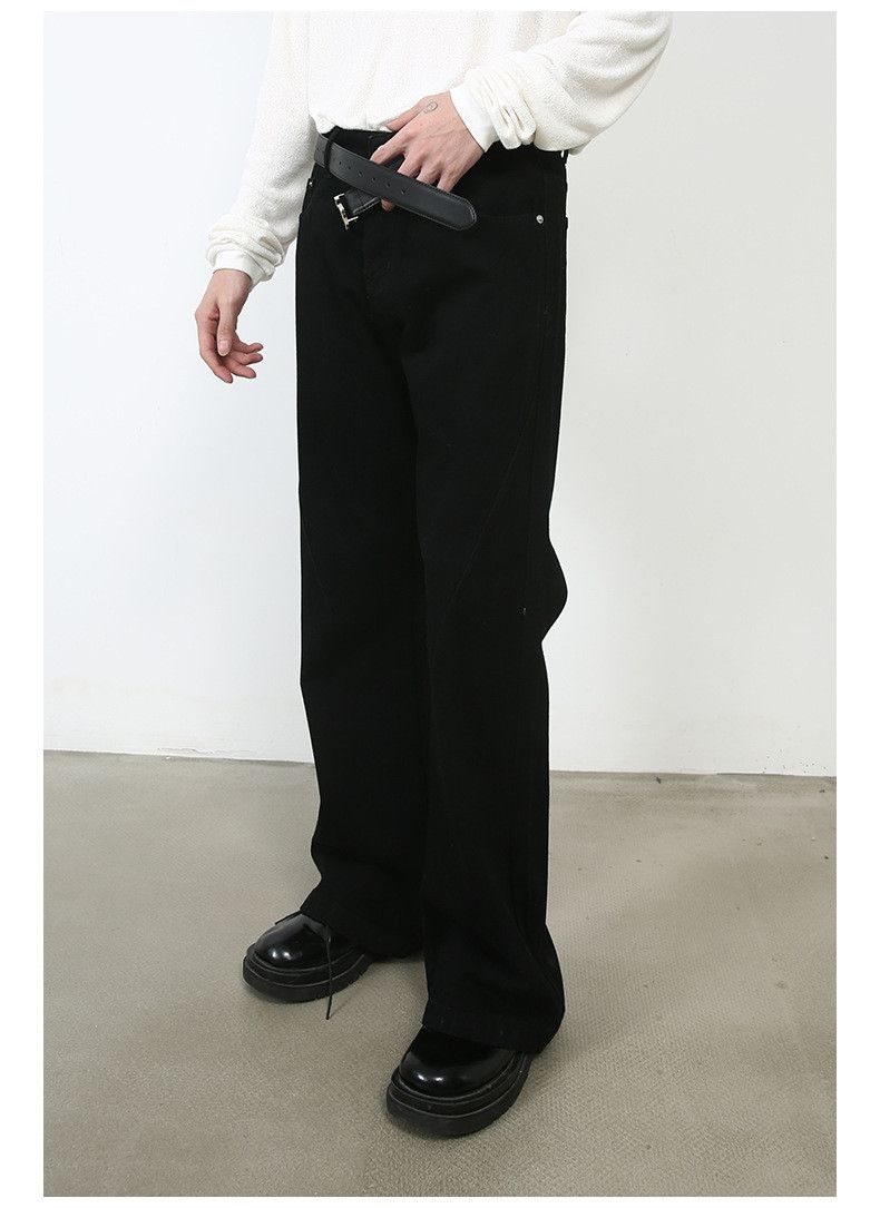 Japanese Brand × Jean Vintage high street loose washed straight bootcut jeans Size US 32 / EU 48 - 5 Thumbnail