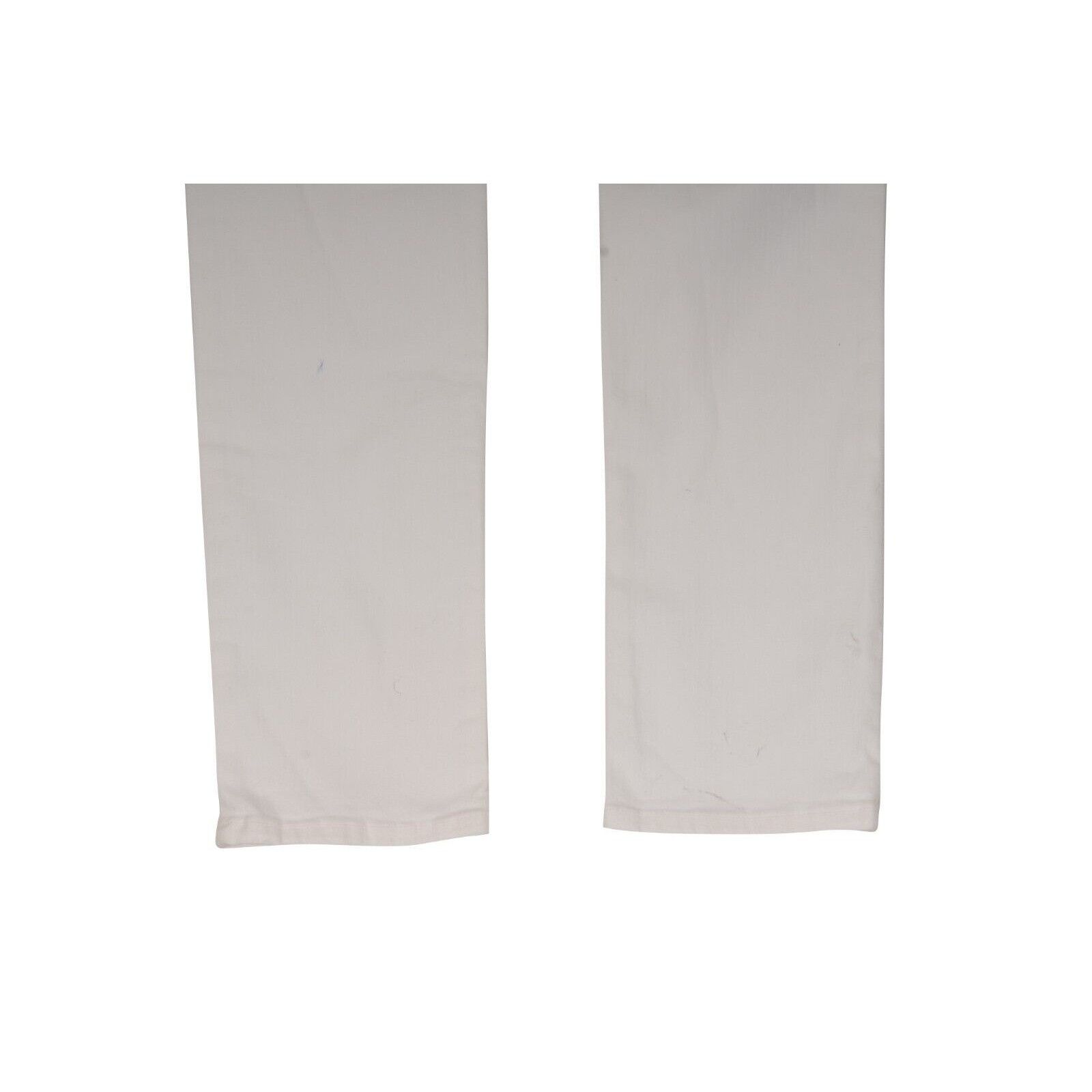 Balmain Slim Jeans White 5 Pocket Denim Size US 33 - 11 Thumbnail