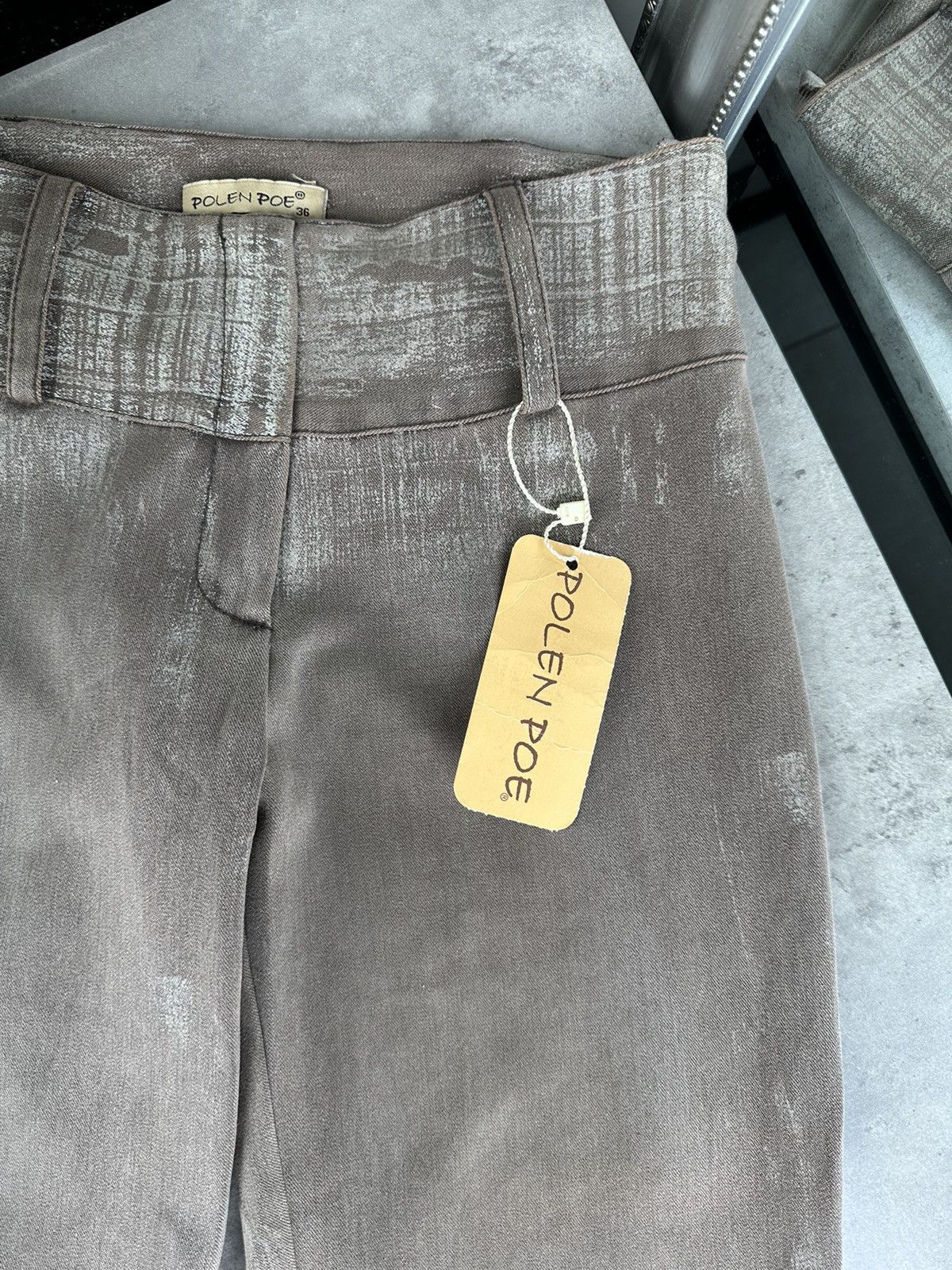 Japanese Brand Vintage Flared Pants Size 25" / US 0 / IT 36 - 3 Thumbnail