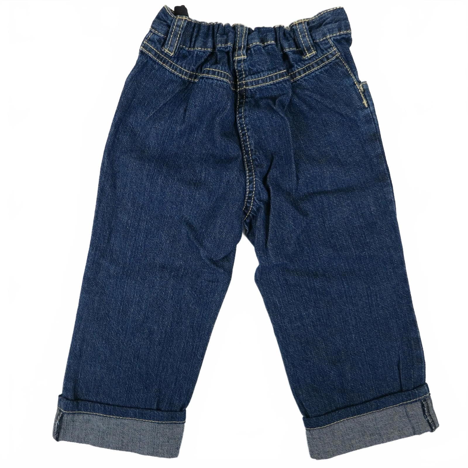 Other Gymboree 2T Blue Denim Jeans with Bunny and Flower Appliqué Size 24" / US 00 / IT 34 - 7 Thumbnail