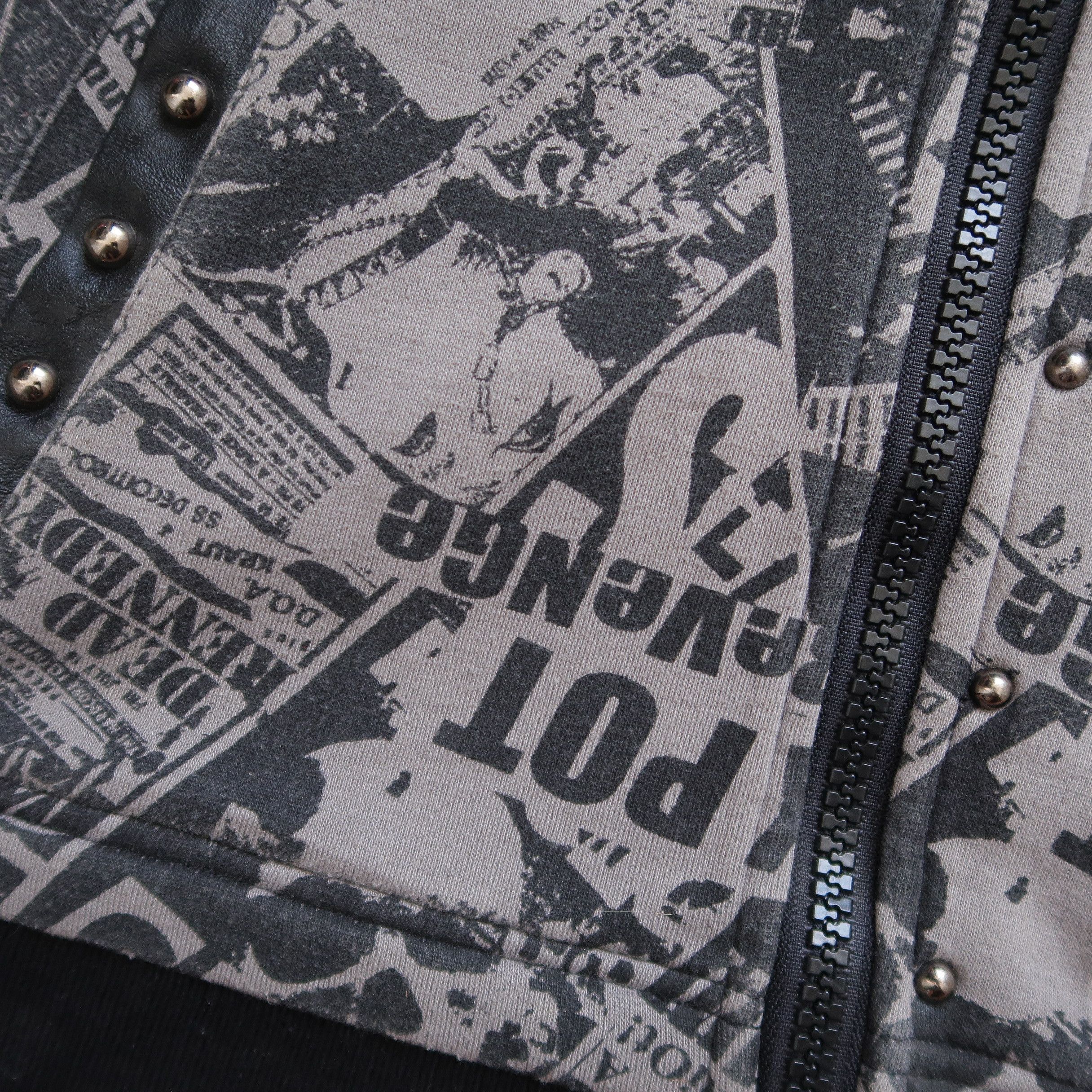 Sex Pot ReVeNGe 1990s Sex Pot Revenge Asymmetrical Hoodie Zip Size US M / EU 48-50 / 2 - 16 Thumbnail