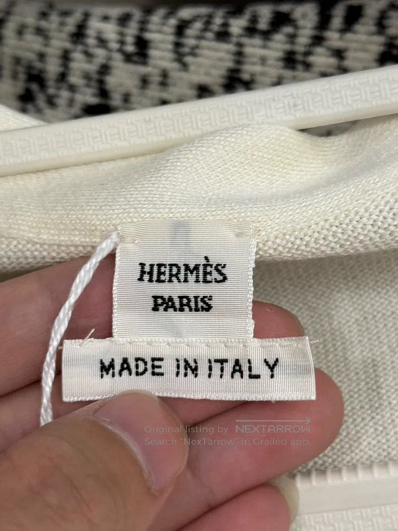 Hermes Hermes Knitted Zip Front Cardigan Size XS / US 0-2 / IT 36-38 - 3 Thumbnail