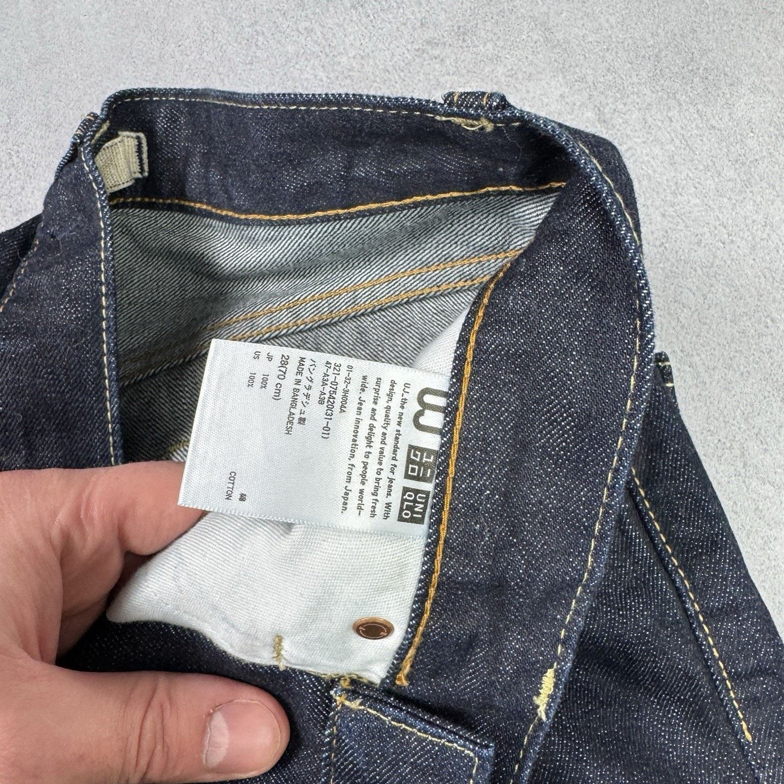 Uniqlo Uniqlo UJ Women Jeans Size 28 Blue Size 28" / US 6 / IT 42 - 12 Thumbnail