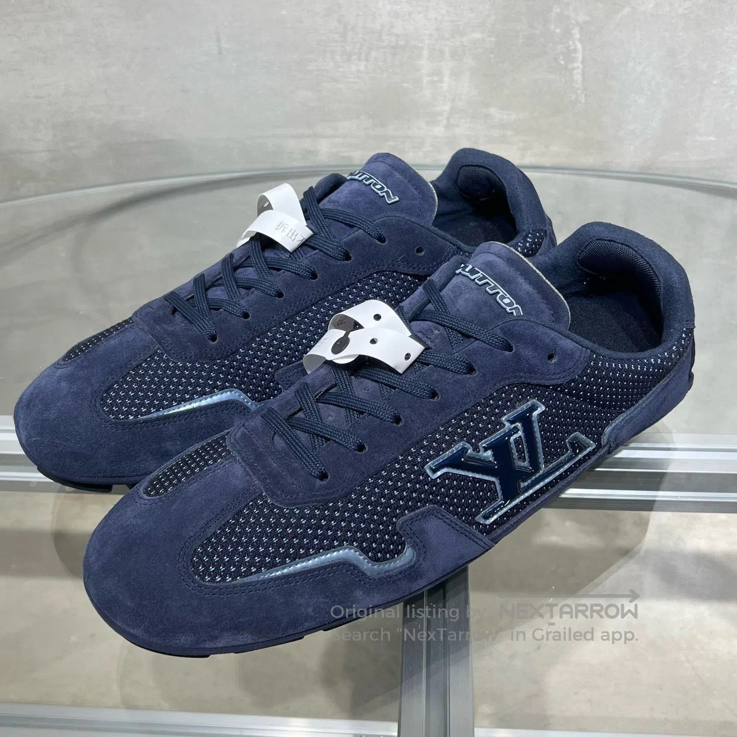 Louis Vuitton Louis Vuitton Rally Blue Training Shoes Size US 10 / EU 43 - 1 Thumbnail