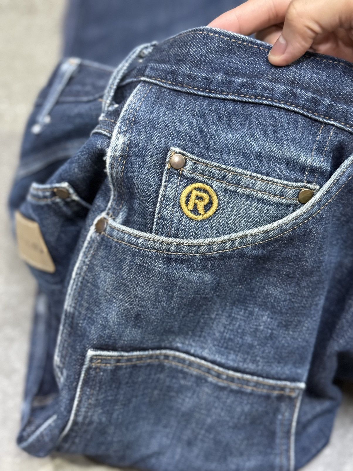 Bape Vintage Bape Double Knee Carpenter Baggy Pants Size US 37 - 17 Thumbnail