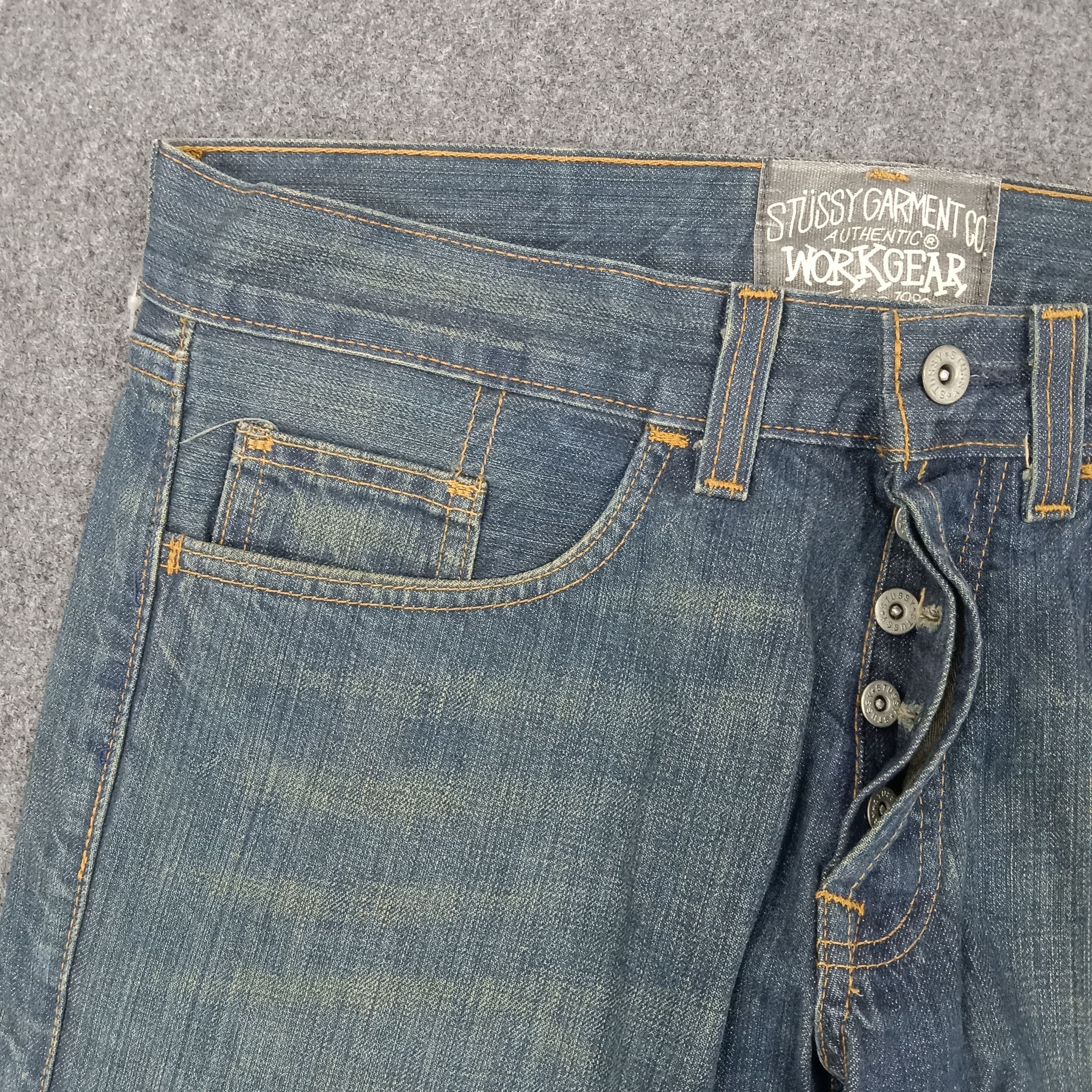 Stussy Stussy American Streetwear Style Baggy Denim Jeans C235N16 Size US 32 / EU 48 - 5 Thumbnail