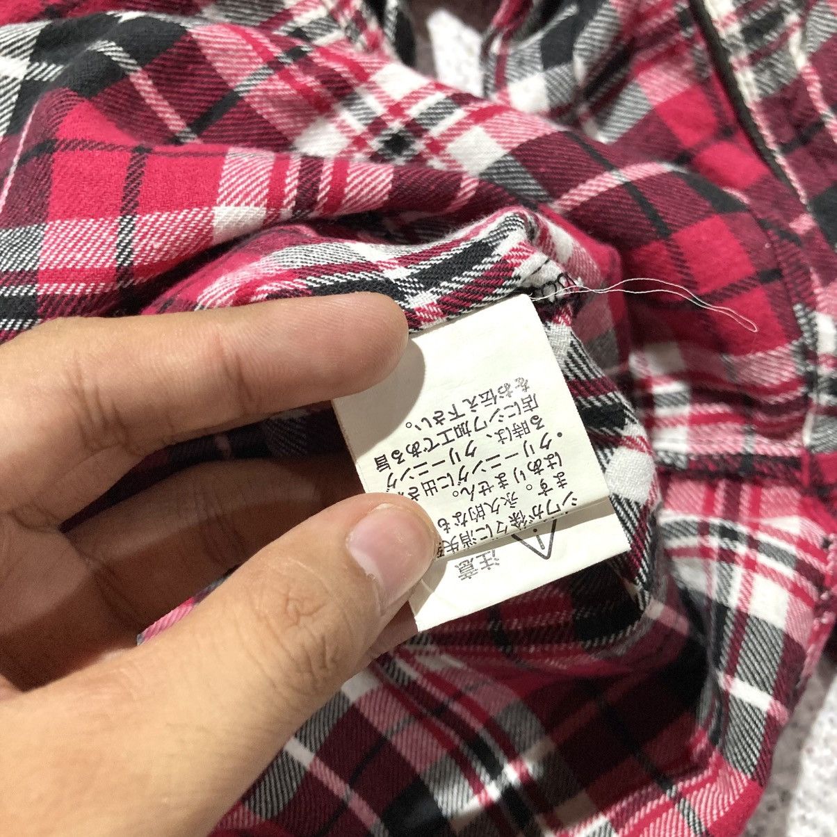 In The Attic 2000s In The Attic Plaid Flanel Button Shirt Punk Lgb Style Size US M / EU 48-50 / 2 - 20 Thumbnail