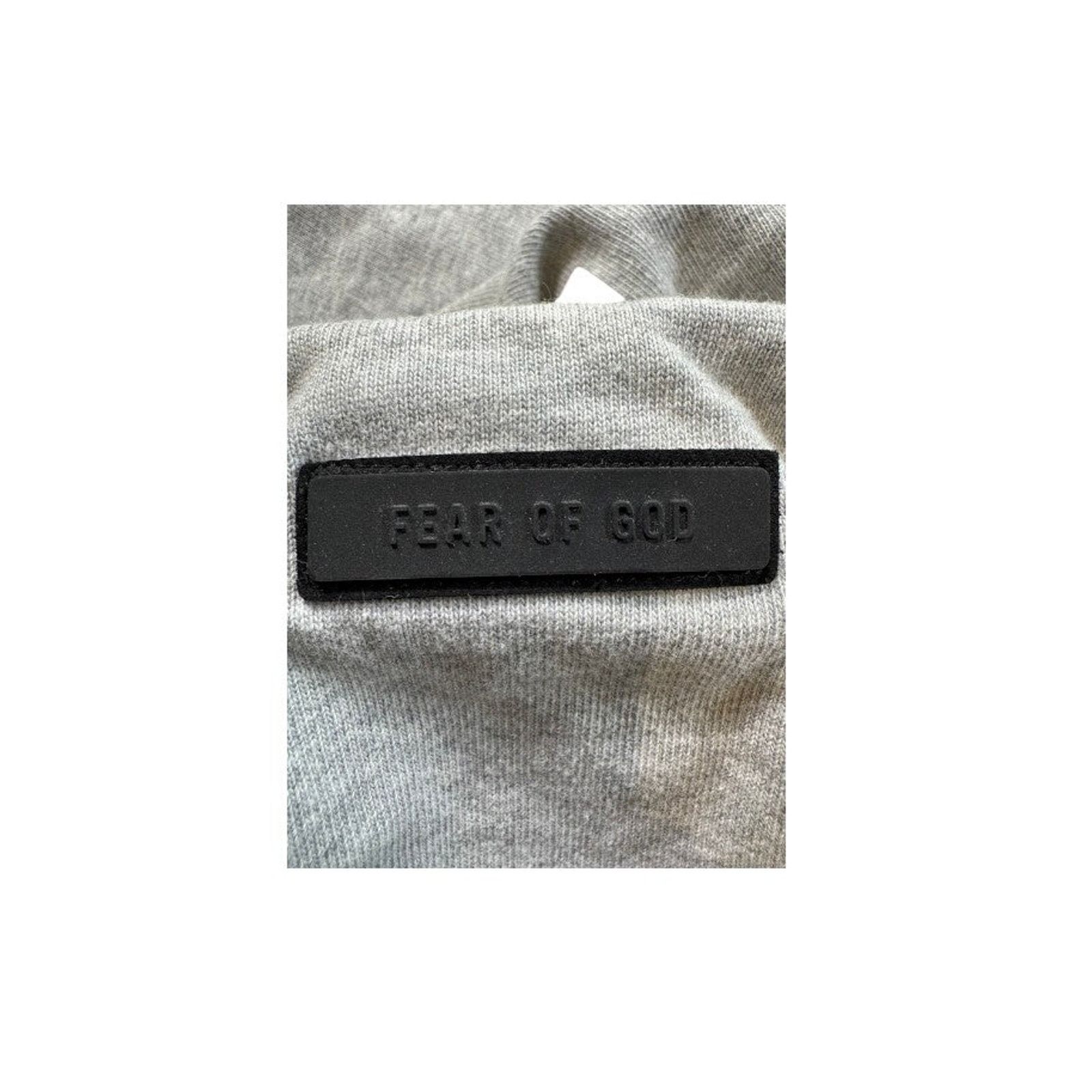 Essentials Essentials "3D Silicon Applique Heather" Grey Sweater Size US XXL / EU 58 / 5 - 6 Thumbnail