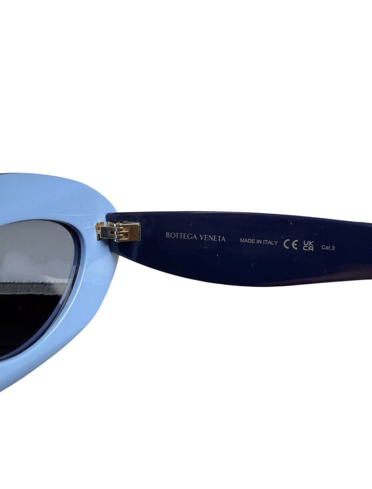 Bottega Veneta Bottega Veneta BV1202S Blue Sunglasses Size ONE SIZE - 5 Thumbnail