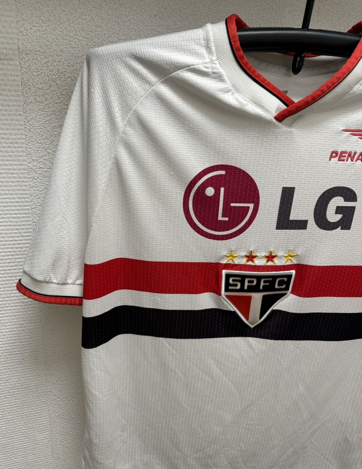 Penalty Sao Paulo vintage soccer jersey LG Penalty L 2001 brasil Size US L / EU 52-54 / 3 - 3 Thumbnail