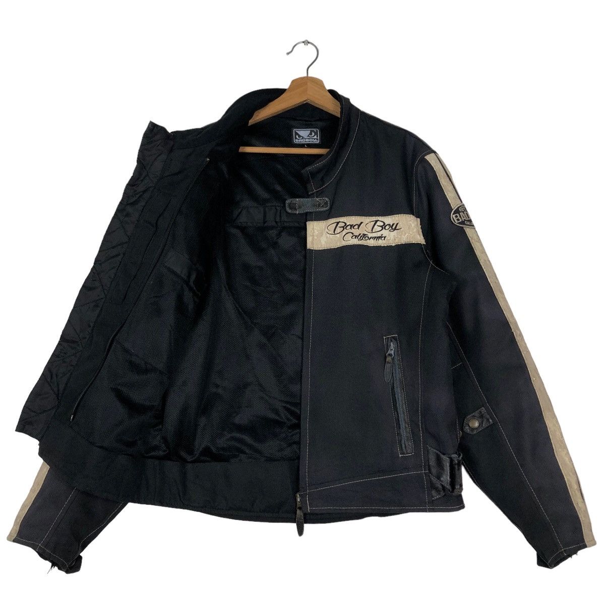 Hein Gericke 🔥Vintage Biker Jacket Racing Bad Boy Big Logo Spell Out Size US L / EU 52-54 / 3 - 12 Thumbnail